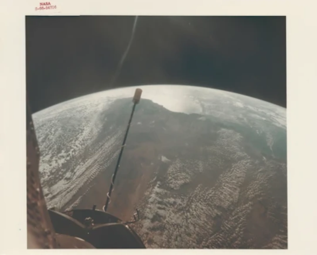 GEMINI - The Highest Orbital Photograph of the Space Age