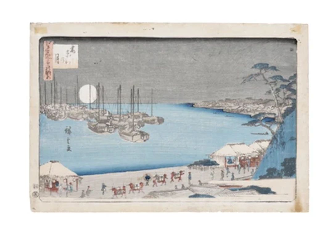 Utagawa Hiroshige (1797- 1858), Takanawa no tsugi