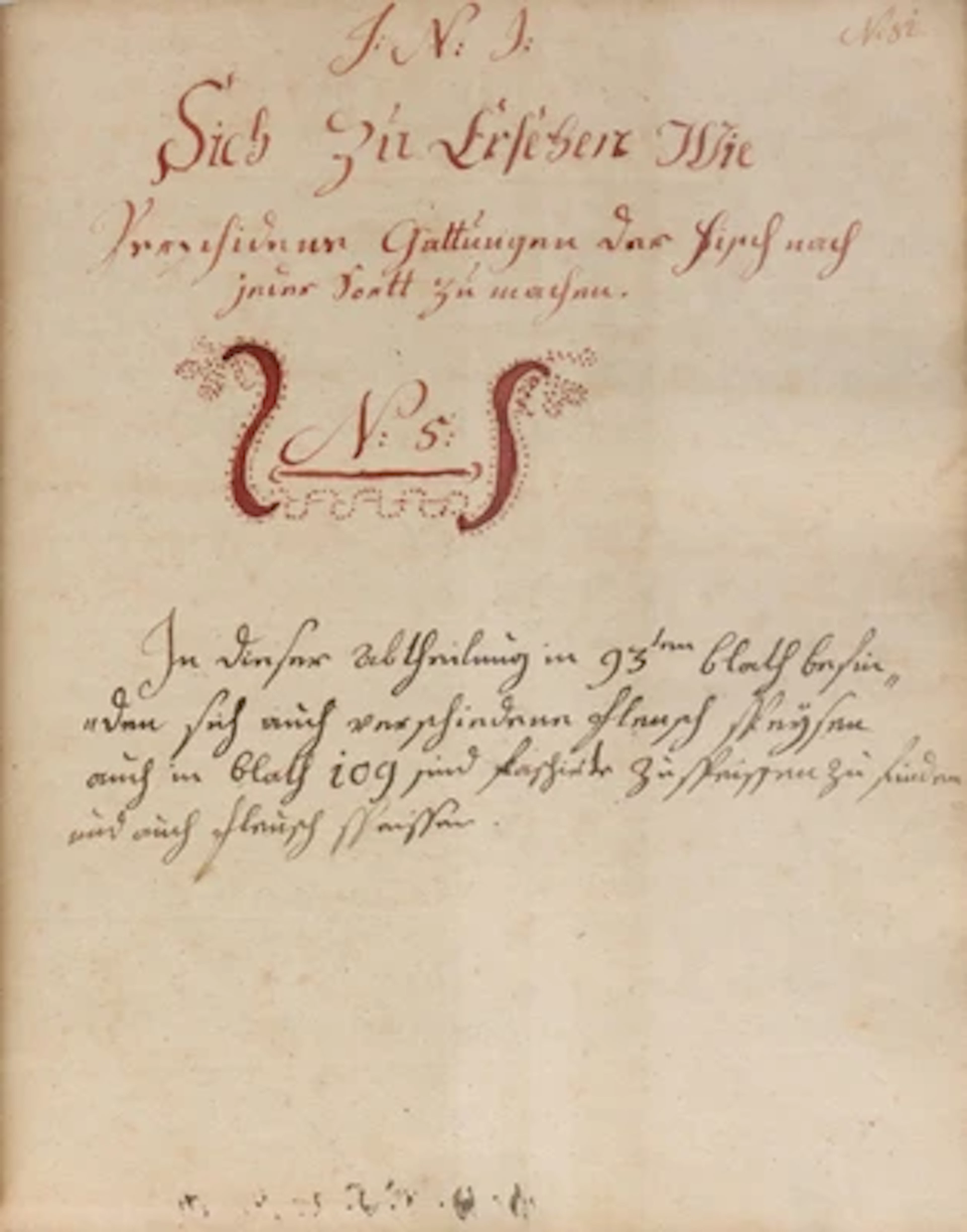 Kochbuch der Cordula von Kreibig, Manuskript, Wien 1784