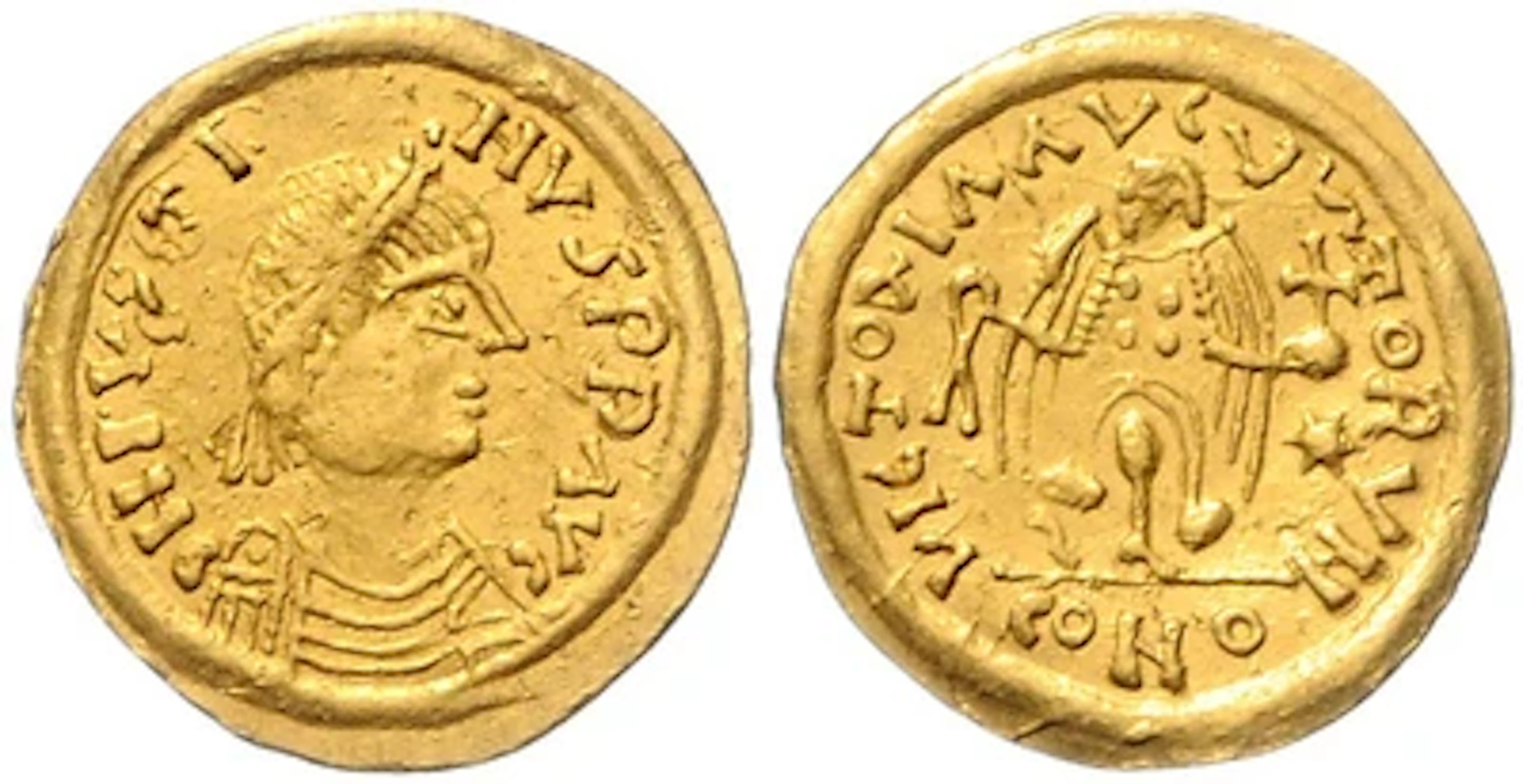 im Namen Justinus II. GOLD