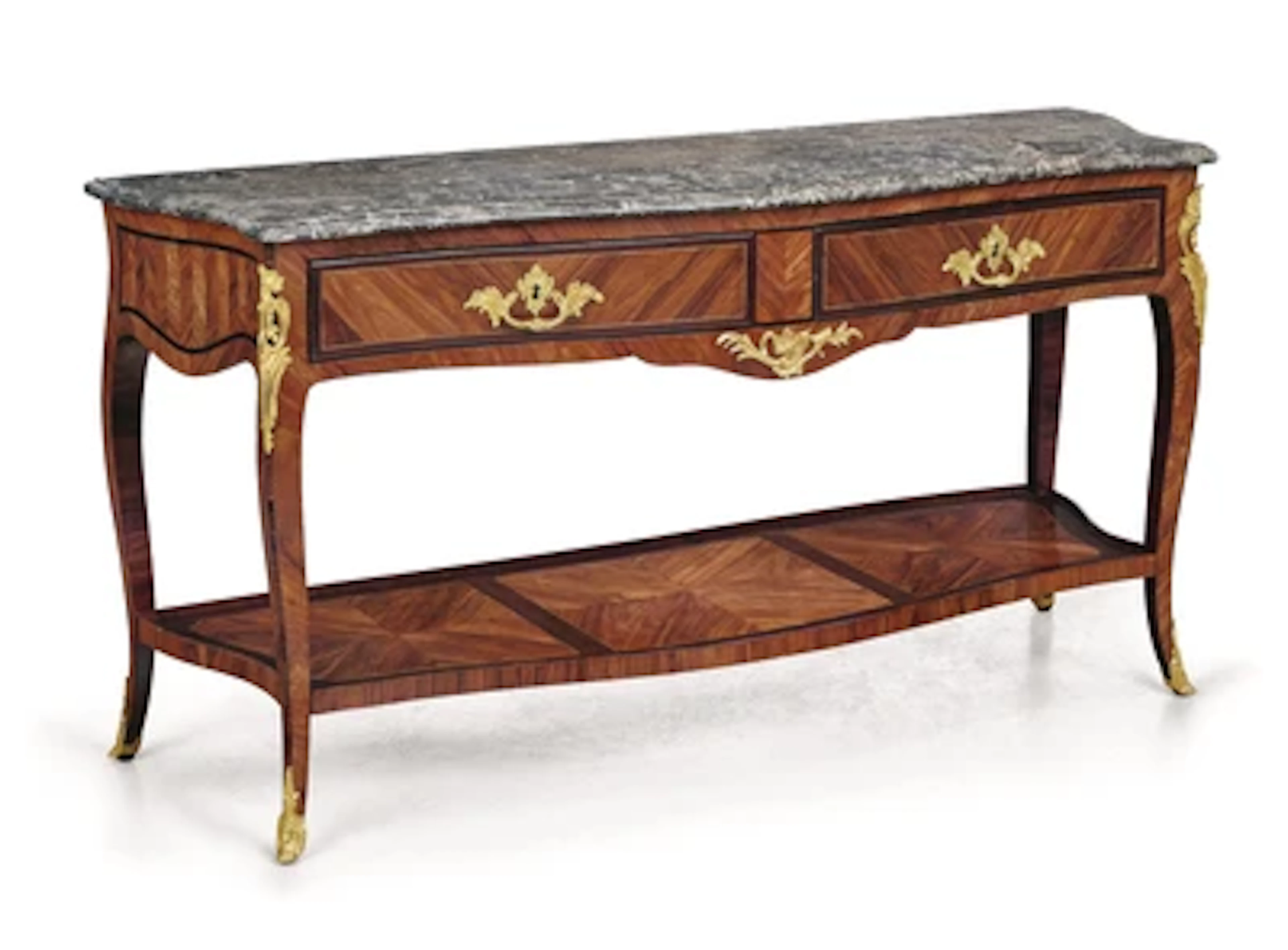 A Rare and Large French Sideboard