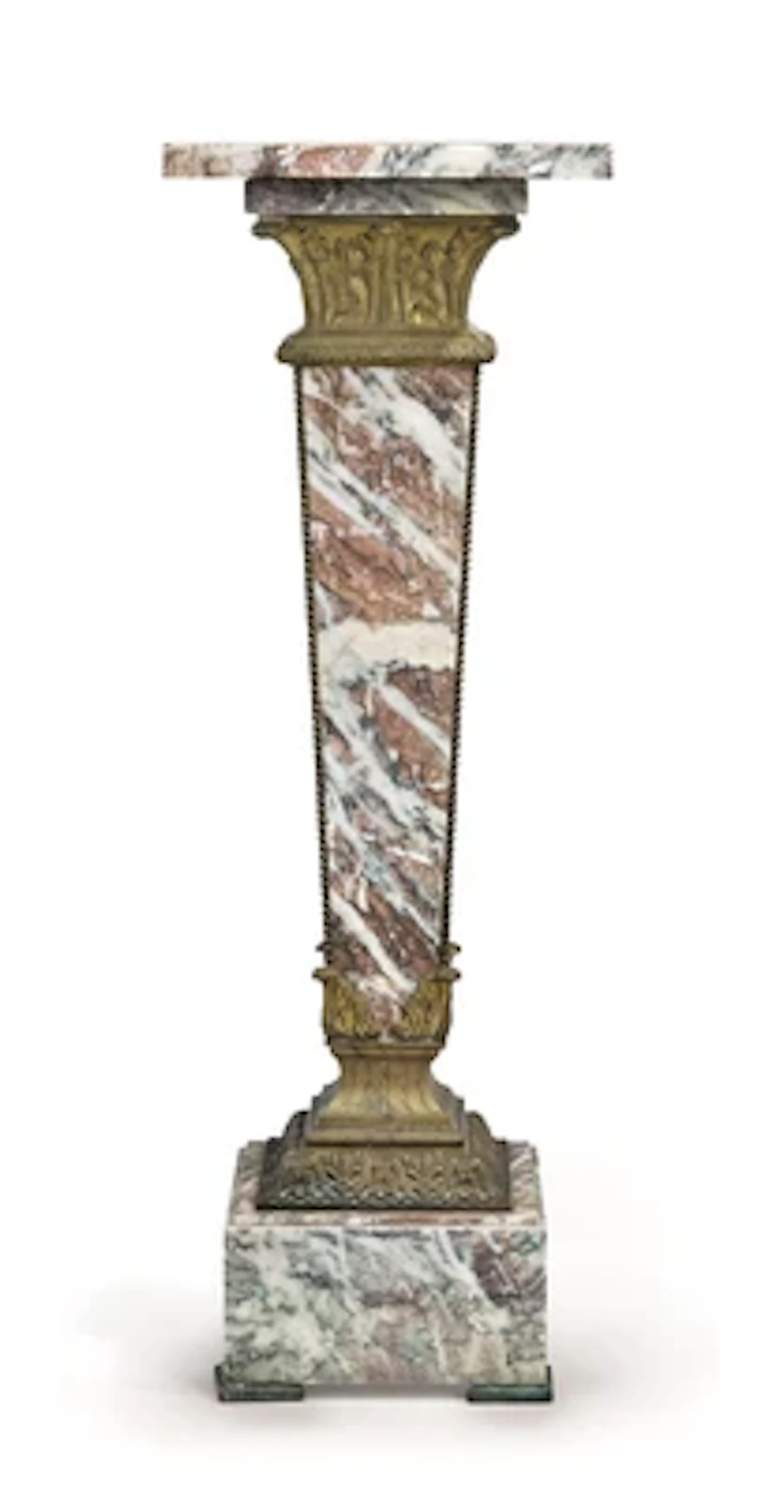 A Neoclassical Flower or Bust Pedestal