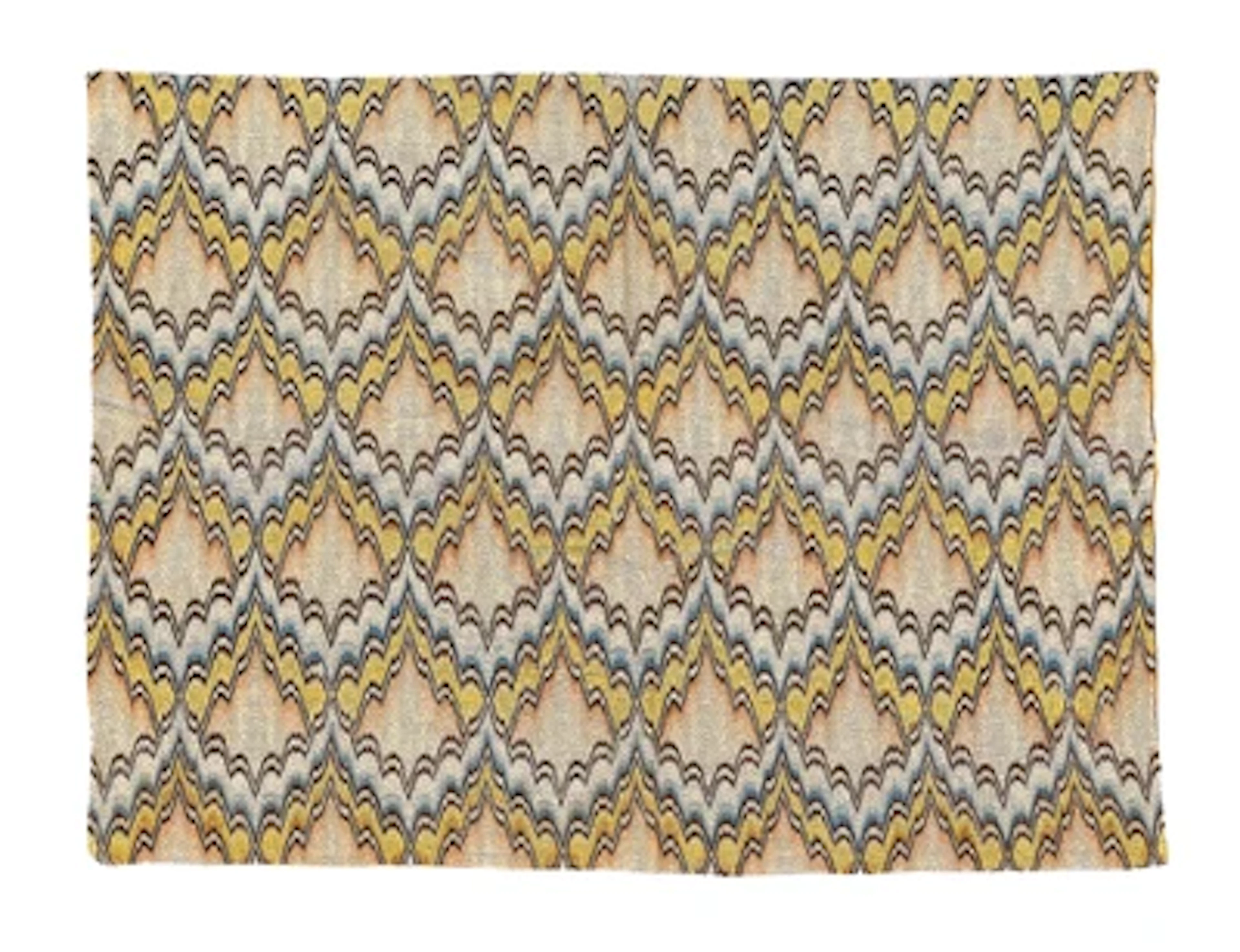 Wool Textile, Italy, c. 135 x 101 cm