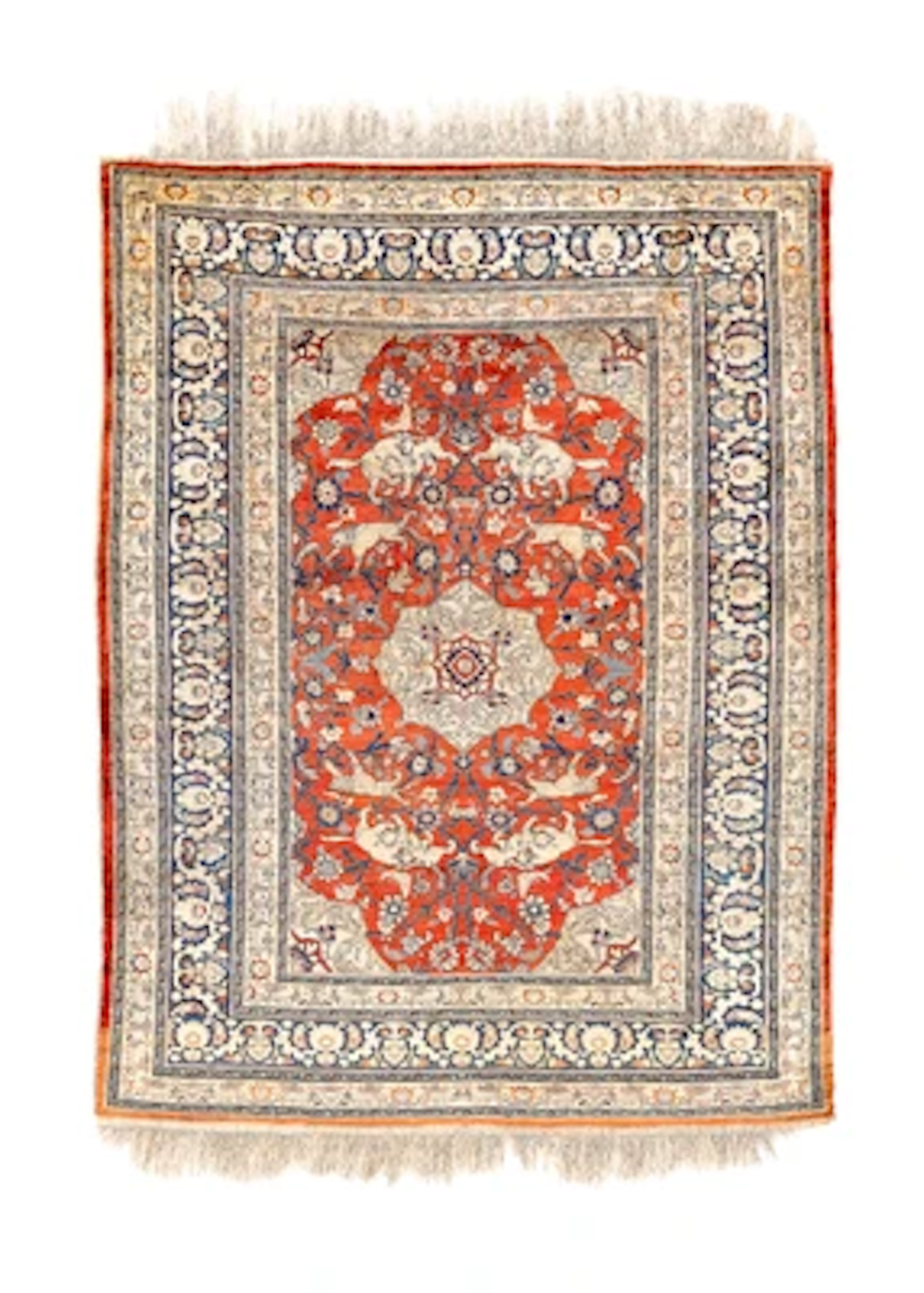 Tabriz Silk, Iran, c. 178 x 136 cm