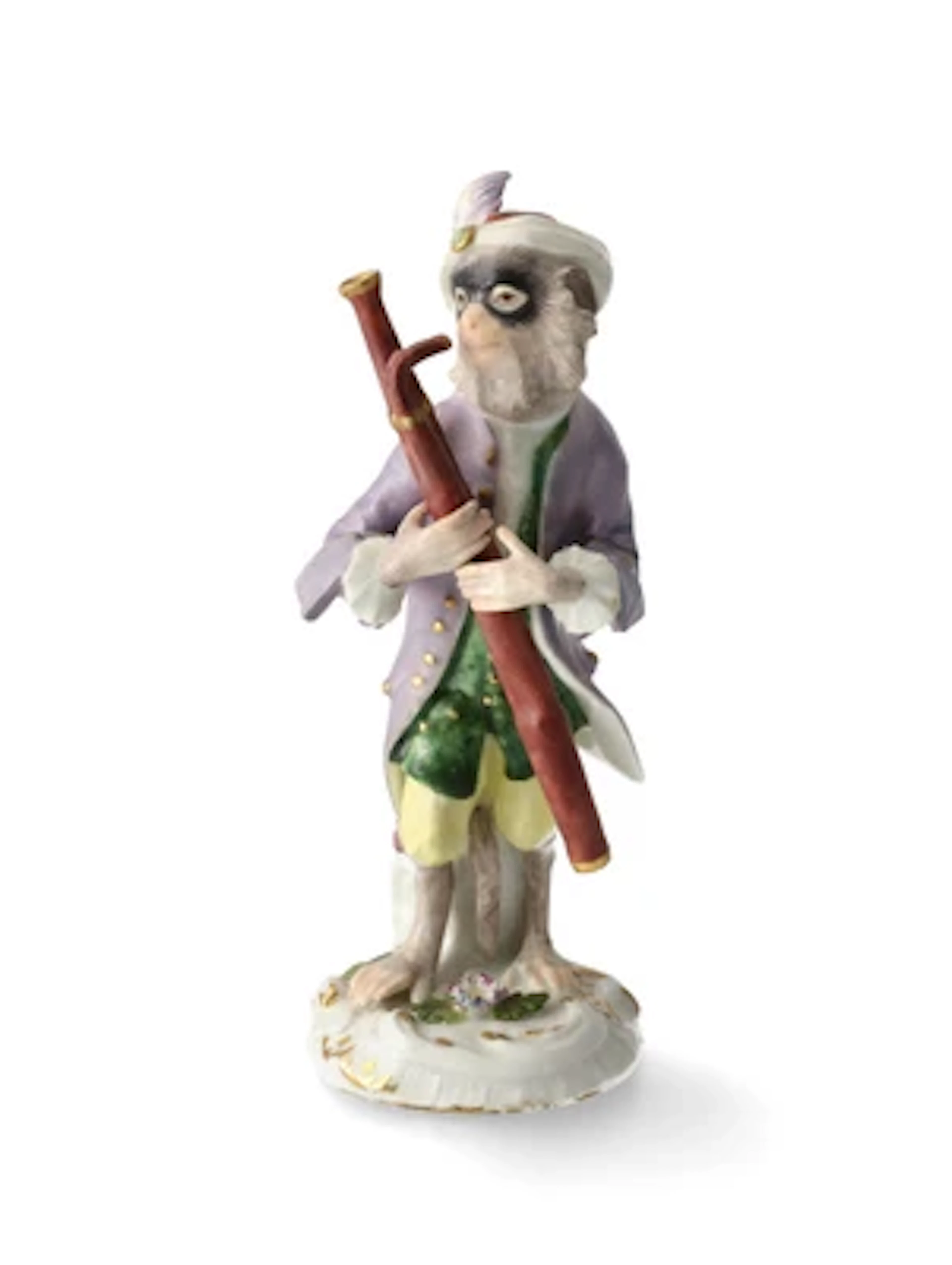 Affe als Fagottist, Meissen um 1760/70