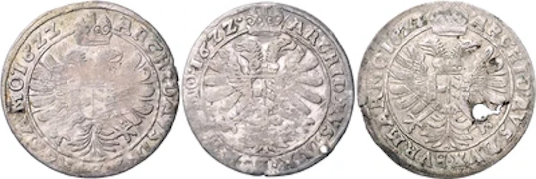 Ferdinand II.- Kipper zu 75 Kreuzer 1622 mit dem Mmz. des Consortim de Witte