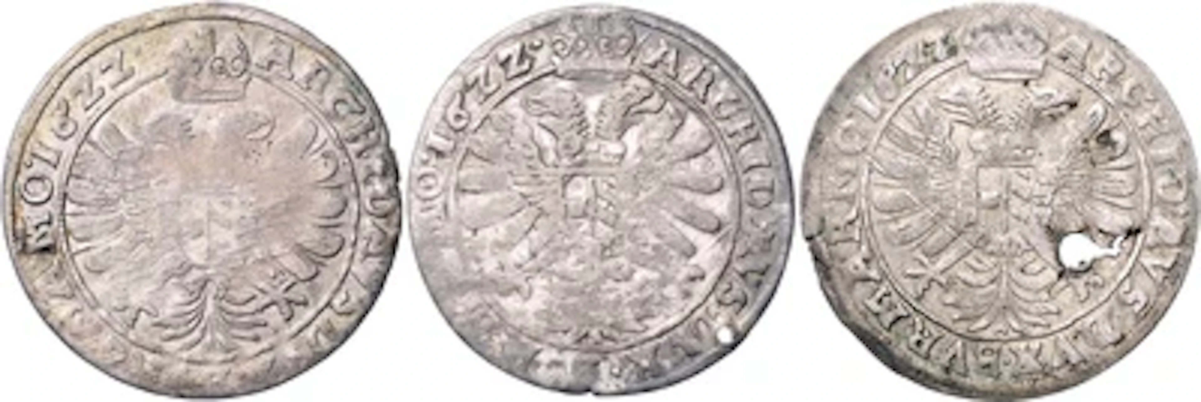 Ferdinand II.- Kipper zu 75 Kreuzer 1622 mit dem Mmz. des Consortim de Witte