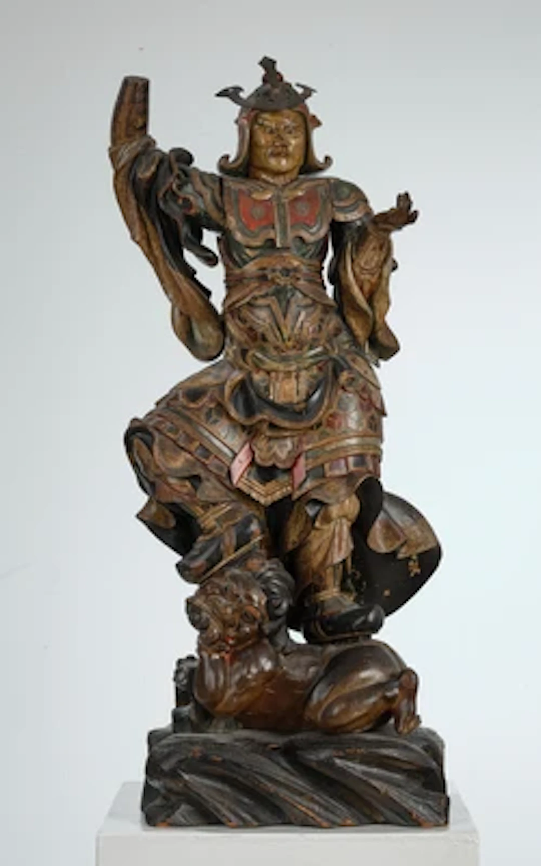 Himmelskönig des Nordens (Bishamonten), Japan, Edo Periode, 17./18. Jh.