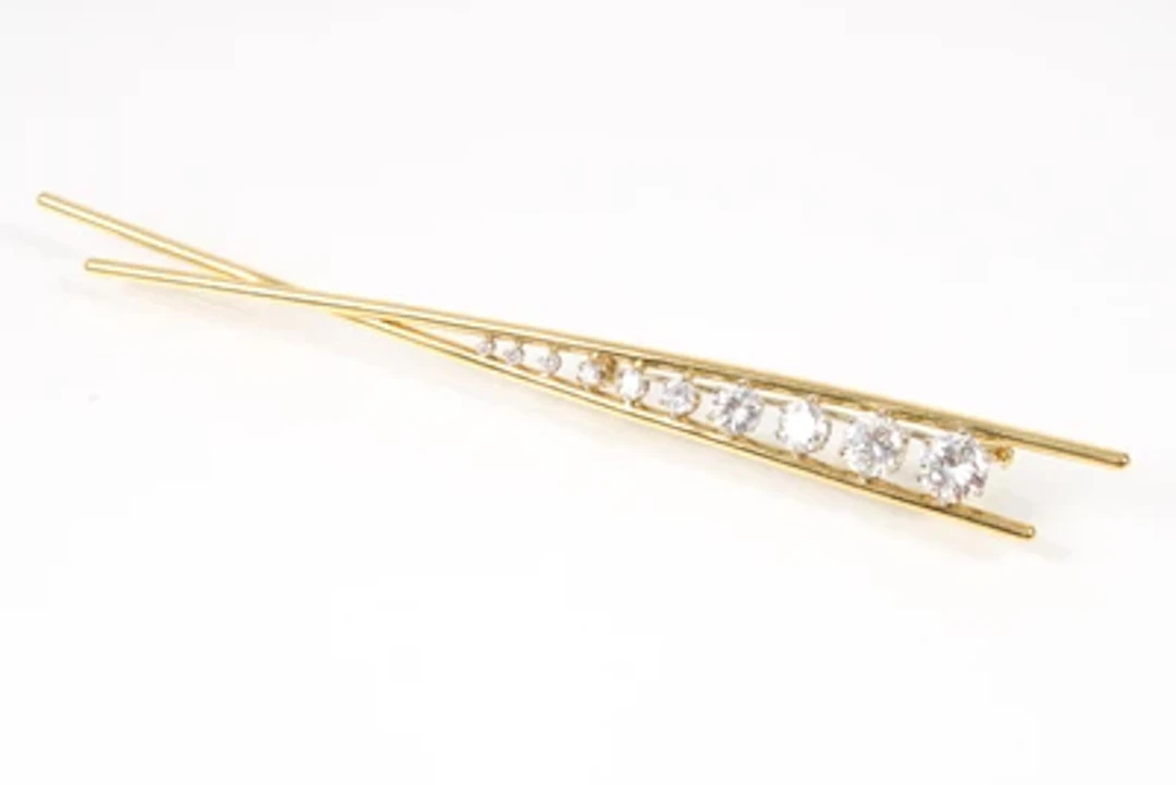 Brillant Brosche zus. ca. 3,40 ct