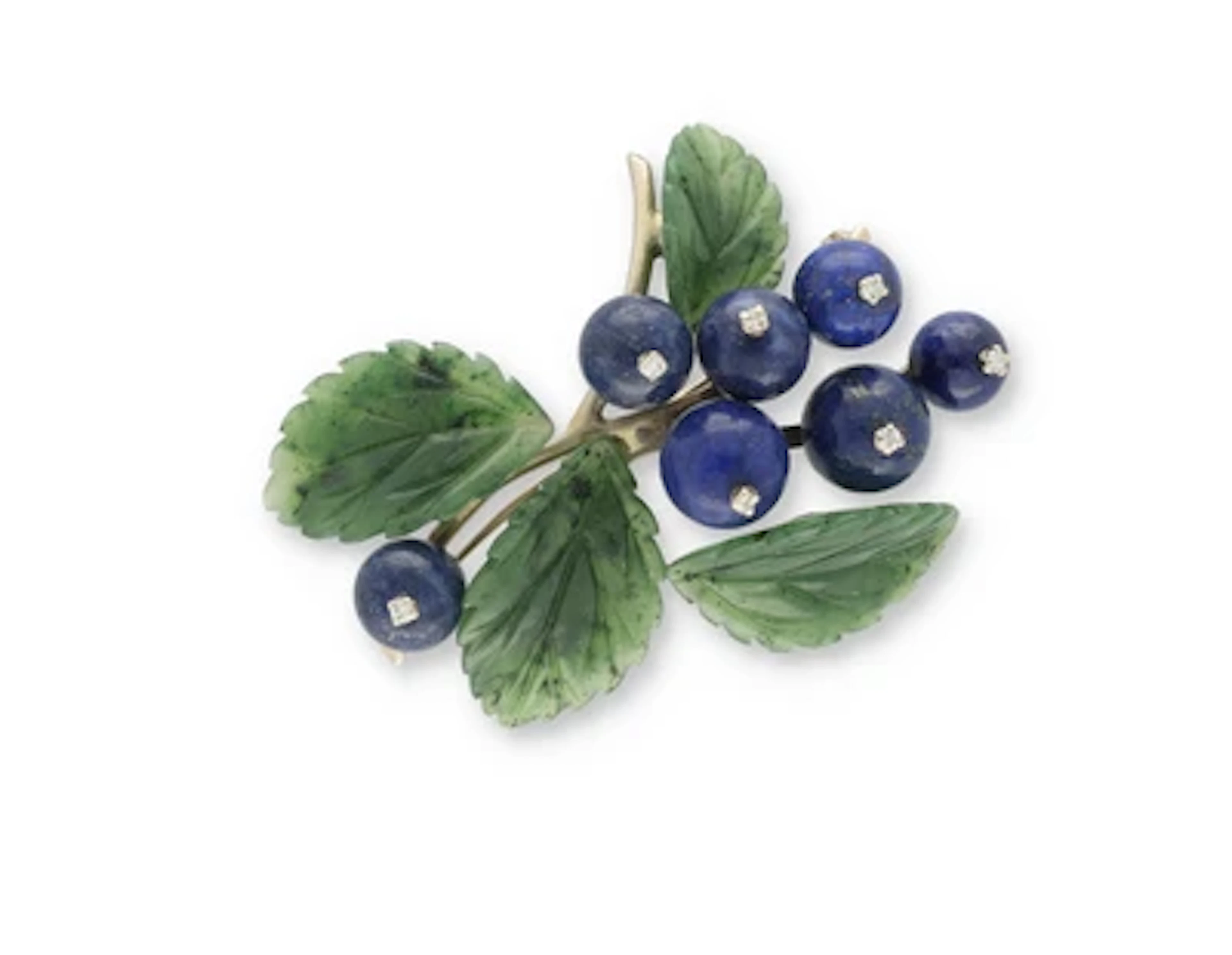 Brosche Beeren