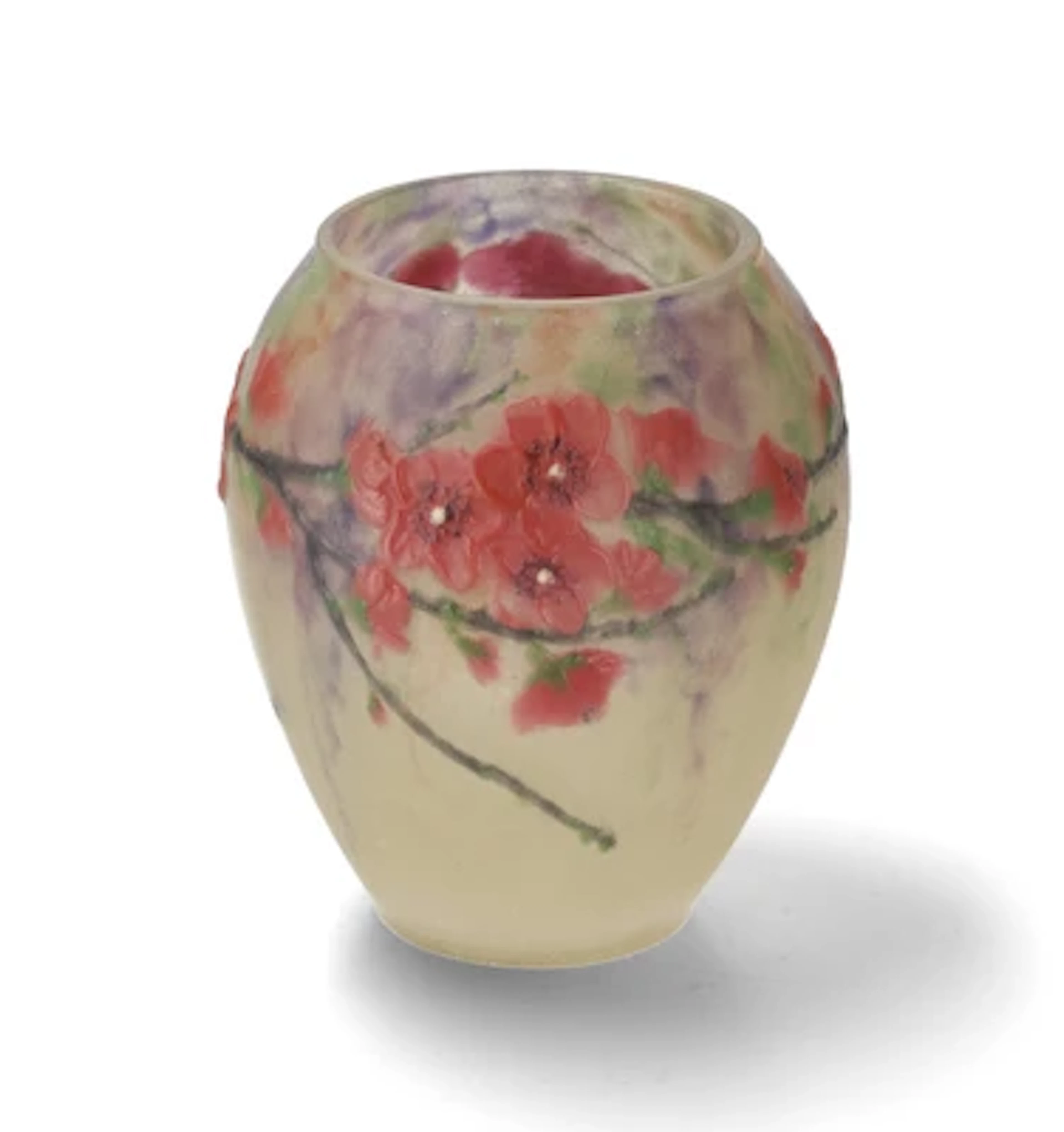 Gabriel Argy-Rousseau, a "Fleurs de Pécher" vase, model: 20.04, designed