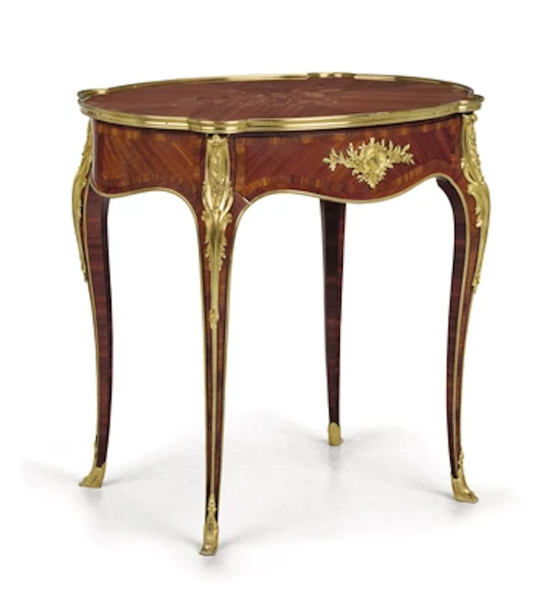 A French Louis XV-Style Salon Table