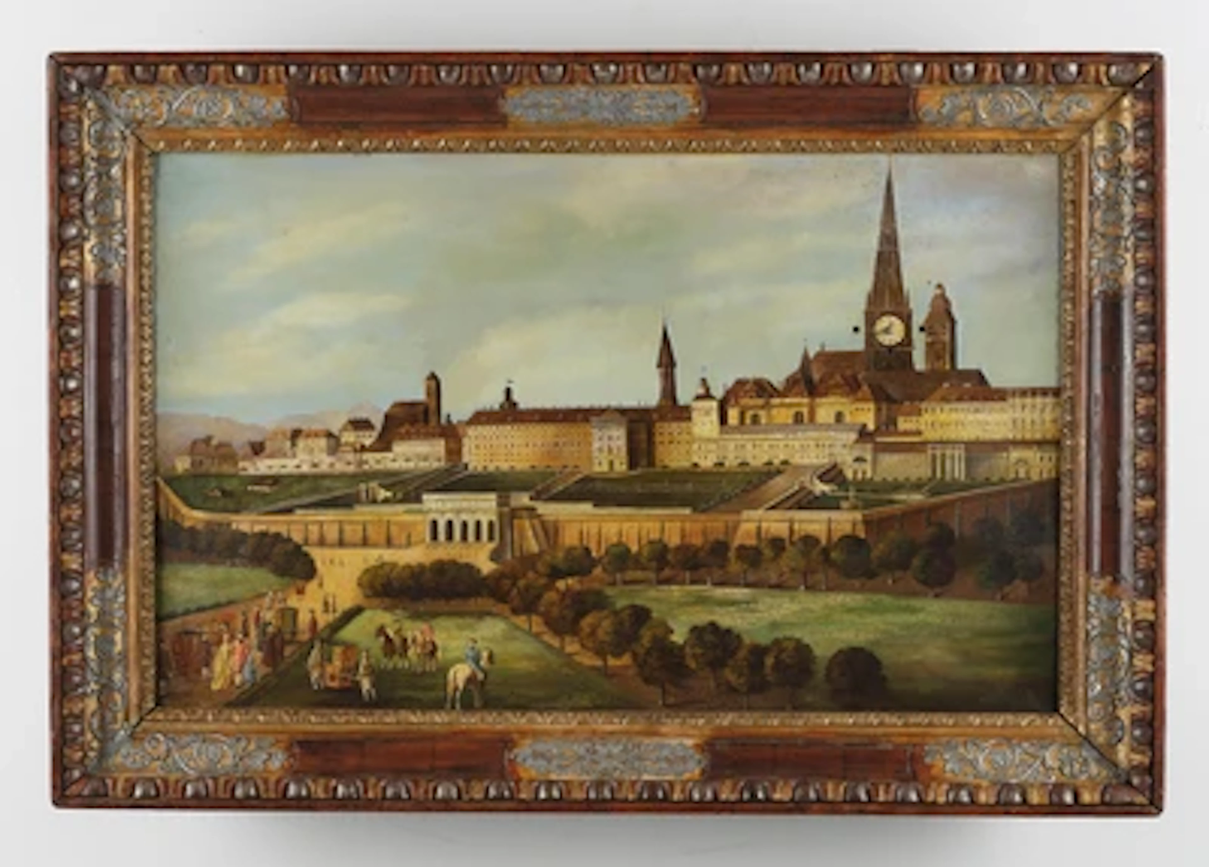 Große Bilderuhr "Wien"