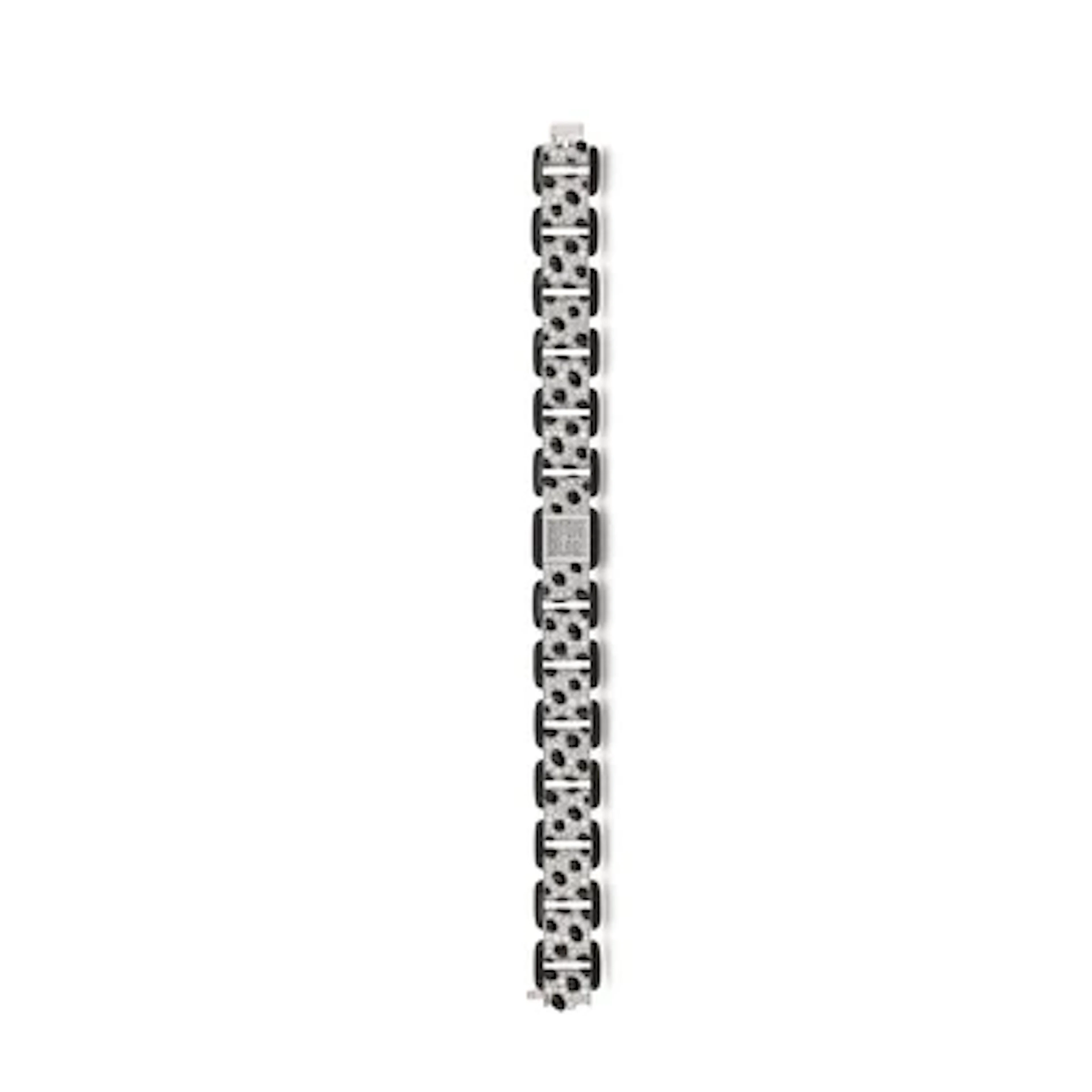 Cartier Panthère diamond and black jade wristwatch