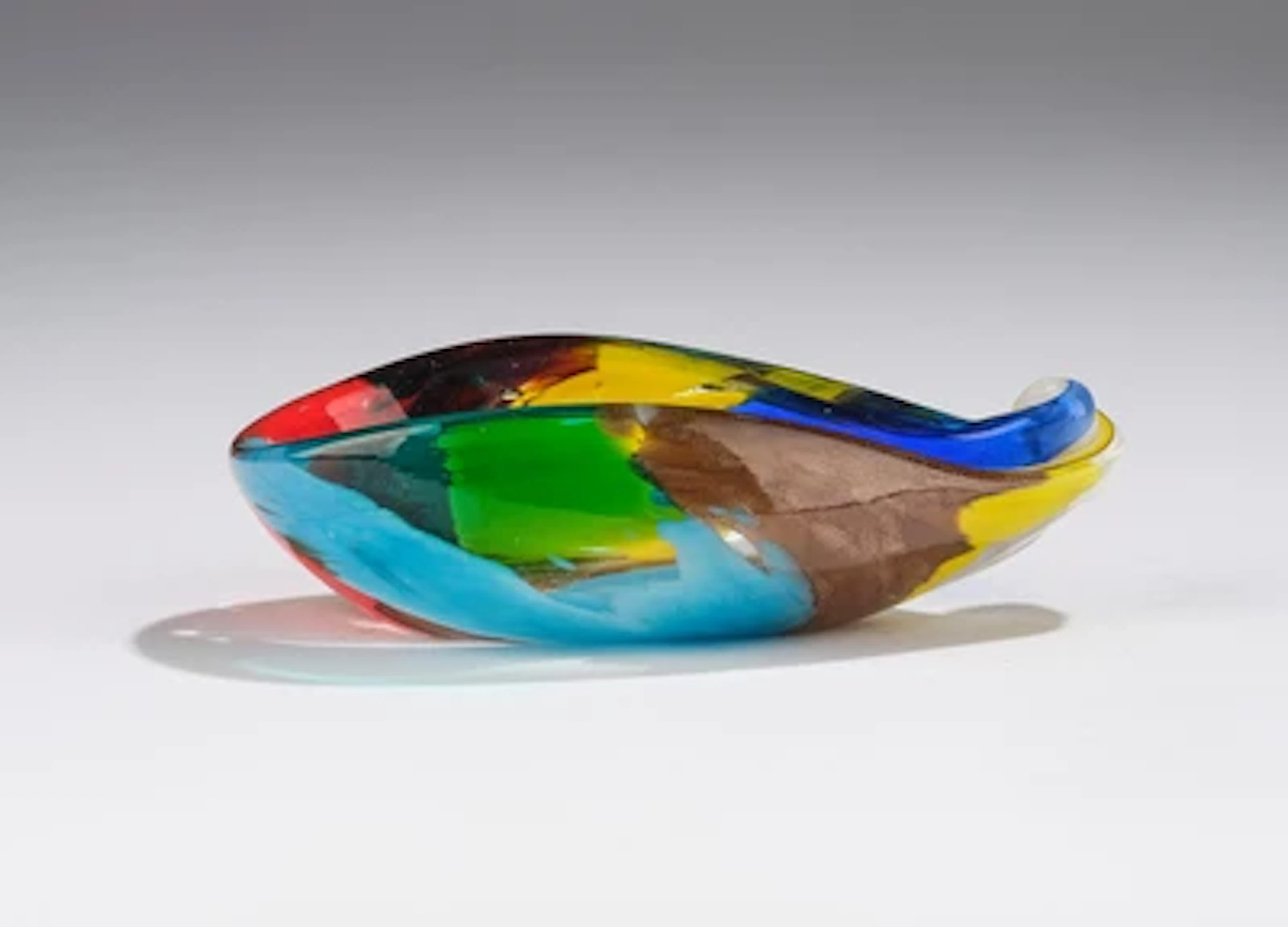 Dino Martens, a bowl "Oriente", designed in 1952-56, executed by Vetreria