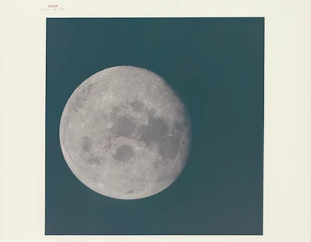 APOLLO 13 - The Whole Moon at the Start of the Perilous Journey Home