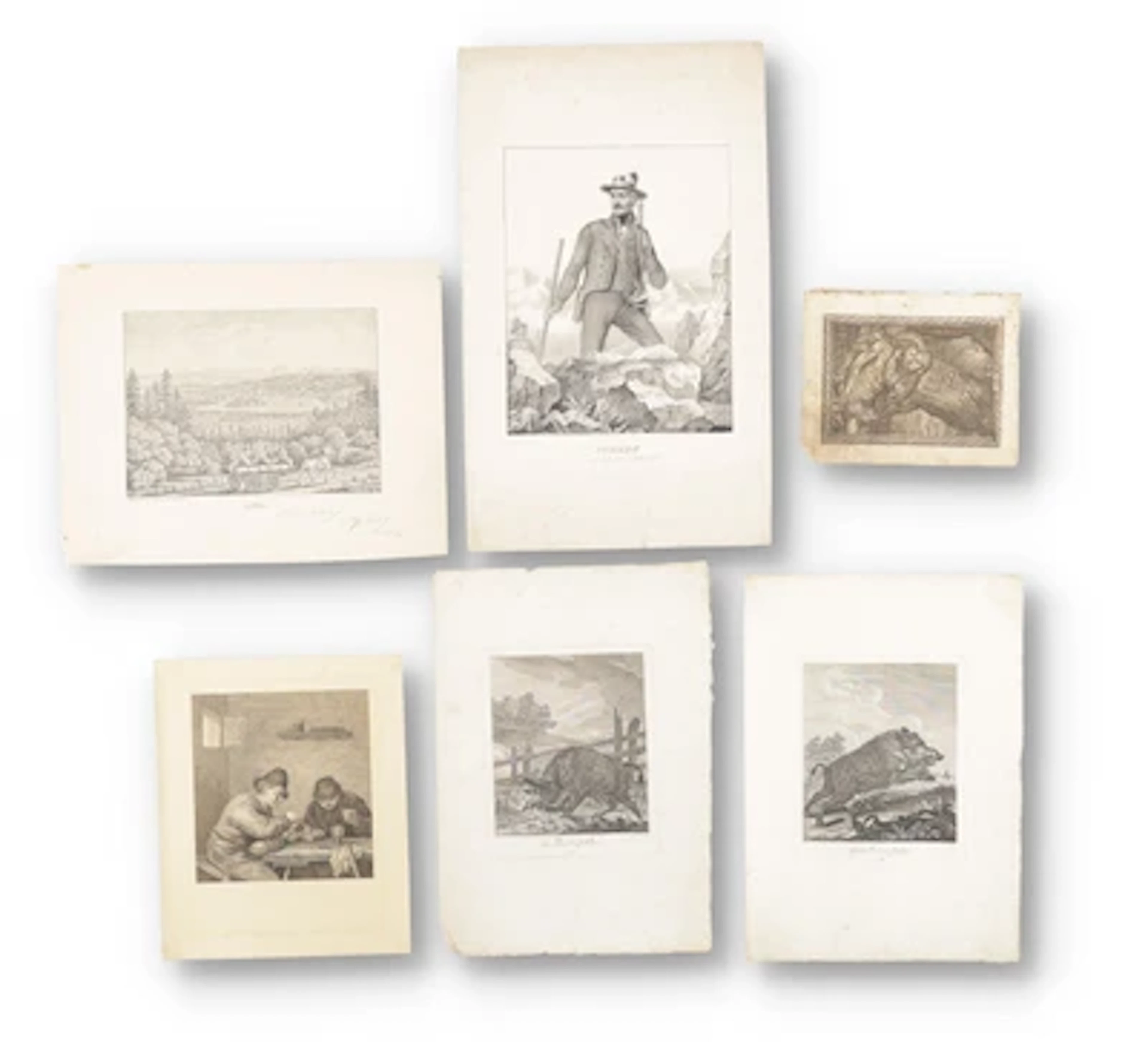 KUPFERSTICHE & LITHOGRAPHIEN.