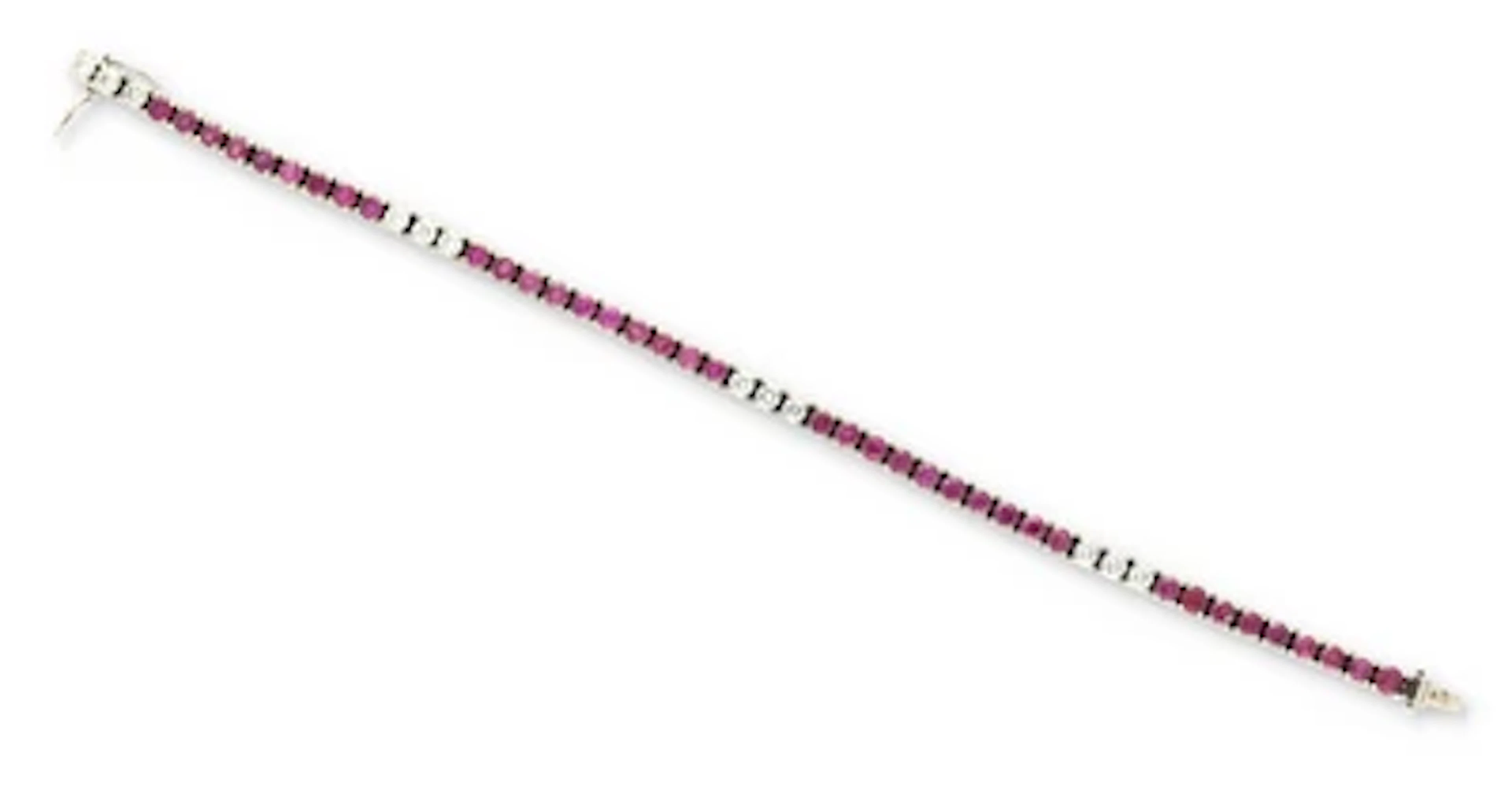 Brillant Rubin Armband
