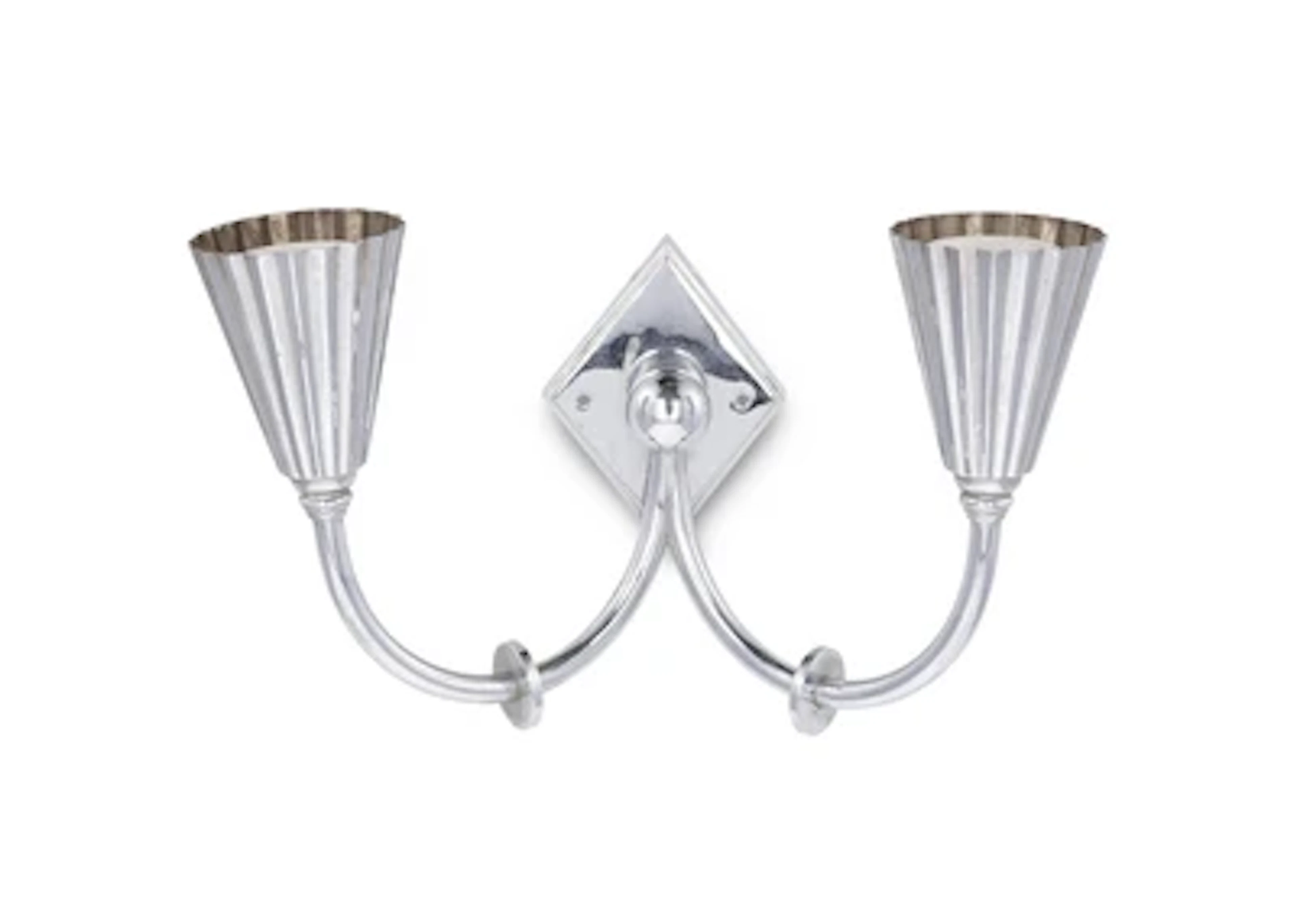 A two-light wall applique in the manner of Dagobert Peche, c. 1920
