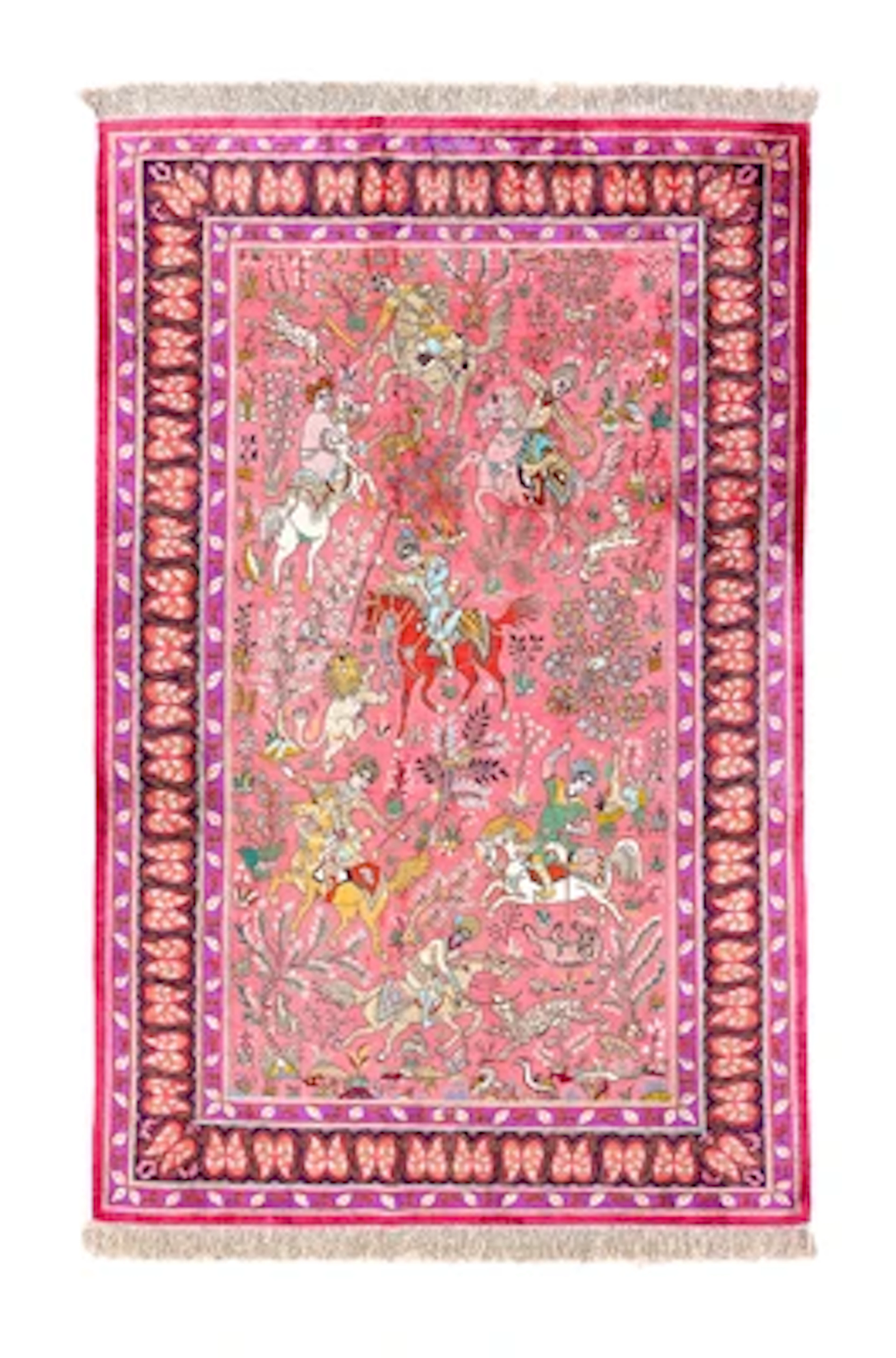 Ghom Fine Silk, Iran, c. 200 x 125 cm