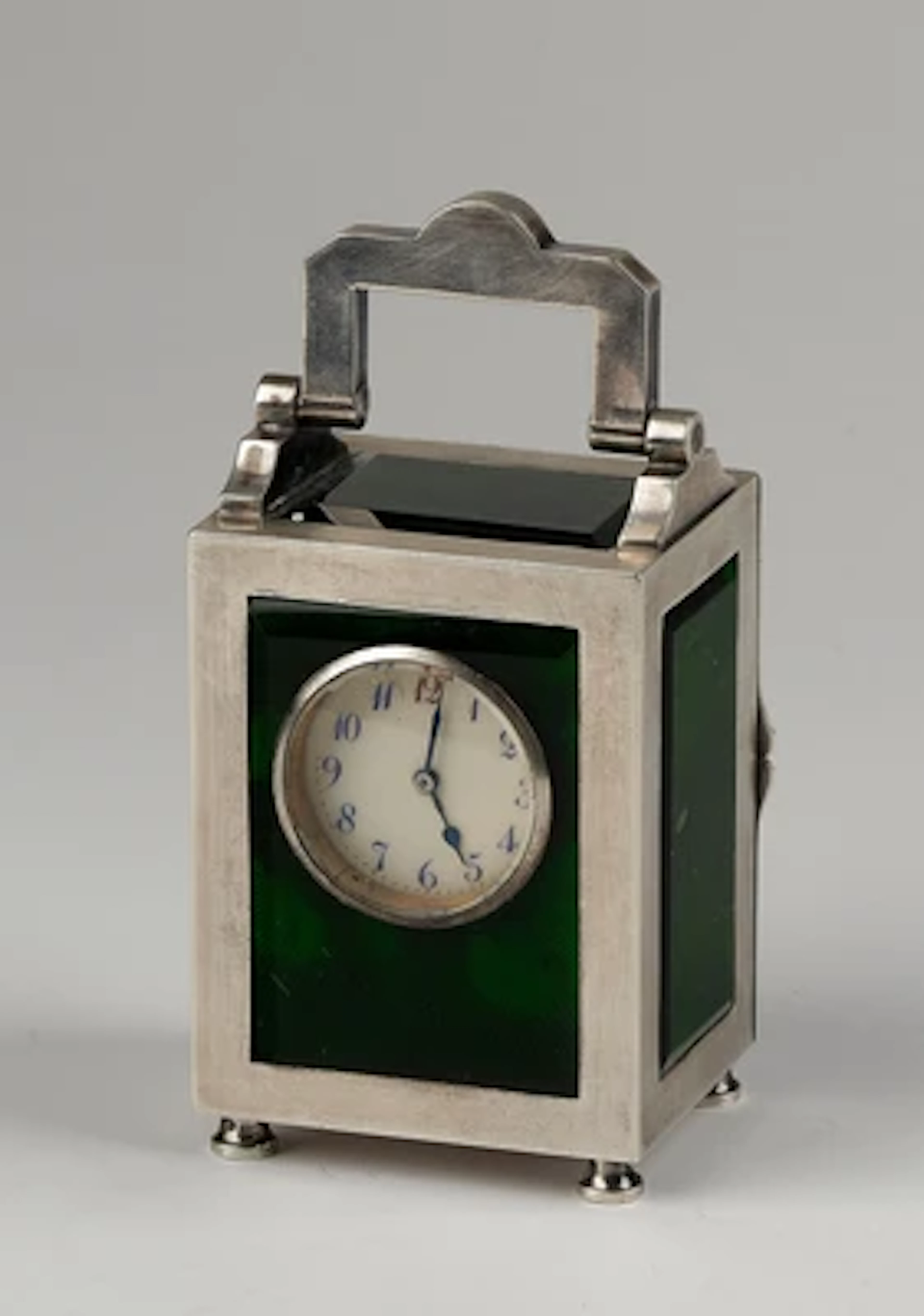 Silber Reisewecker,