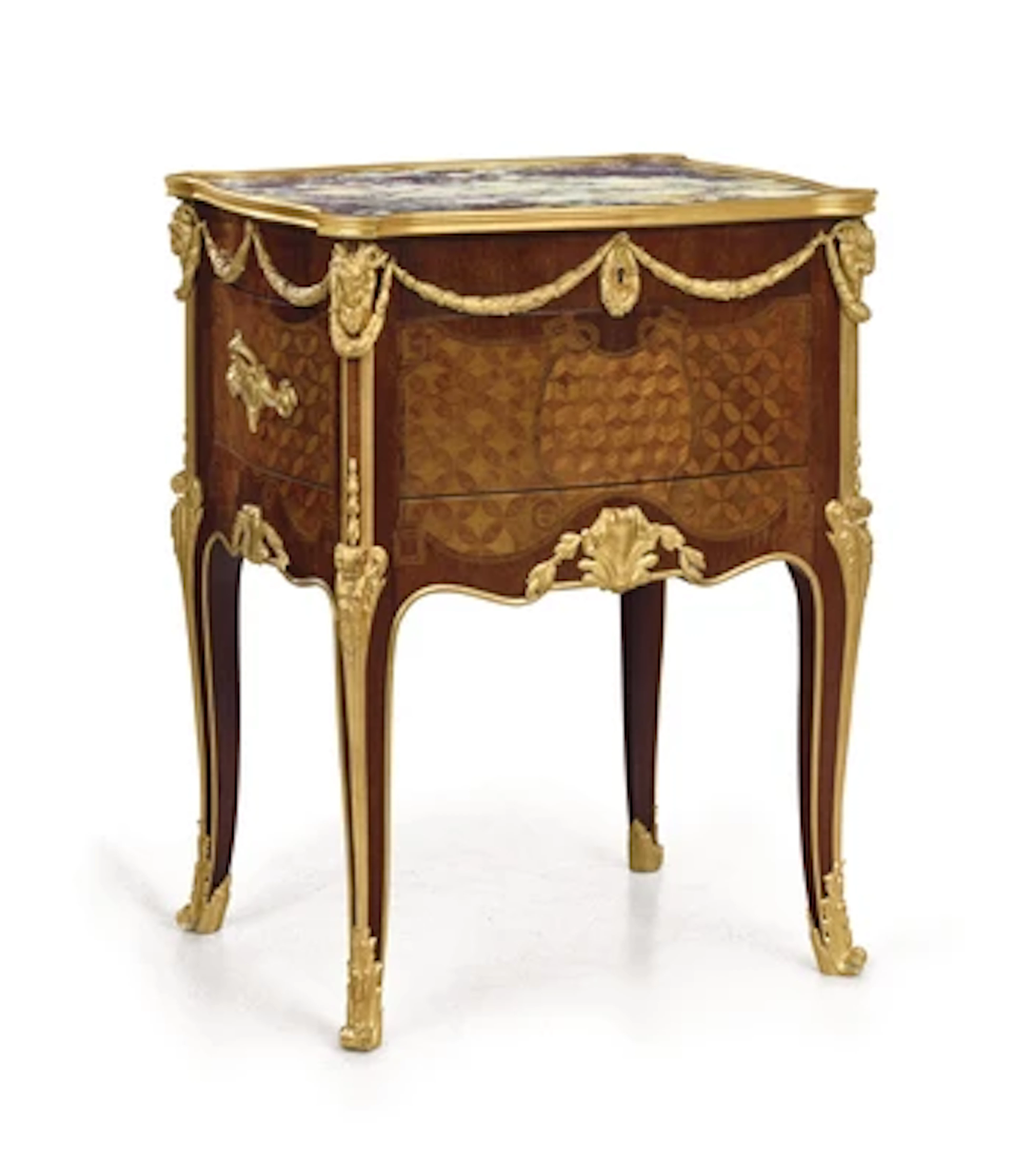 An elegant French piece of writing furniture