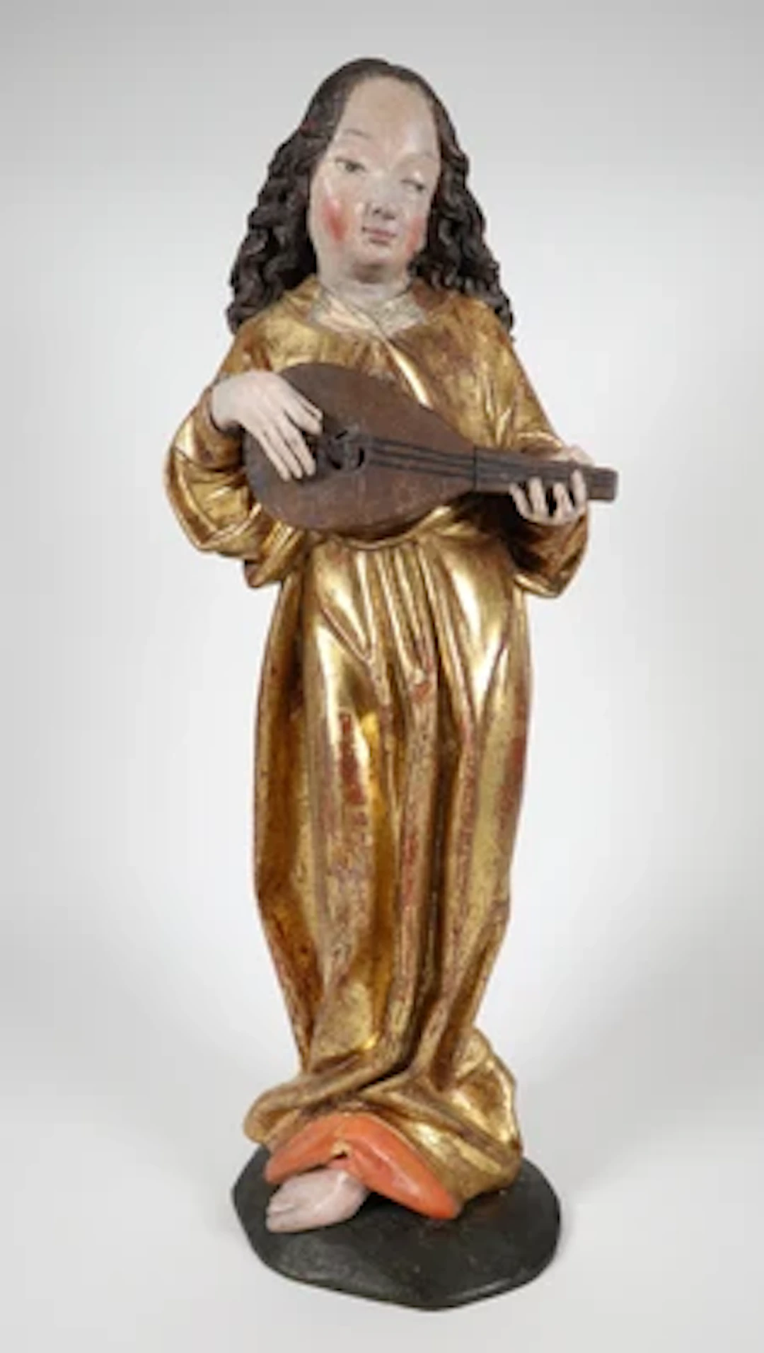 Lautespielender Engel, Veit Stoß Umkreis, um 1515