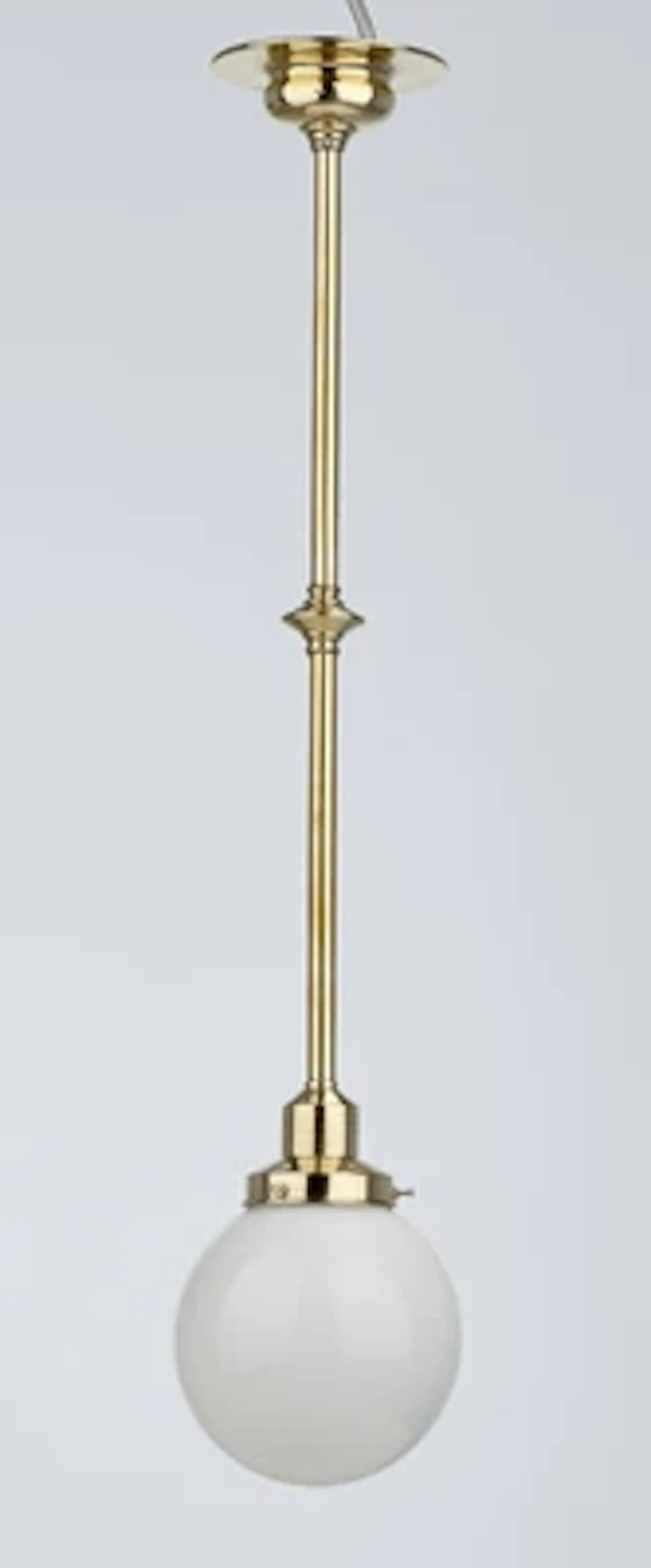 Deckenlampe in der Art der Wiener Moderne, um 1900/15