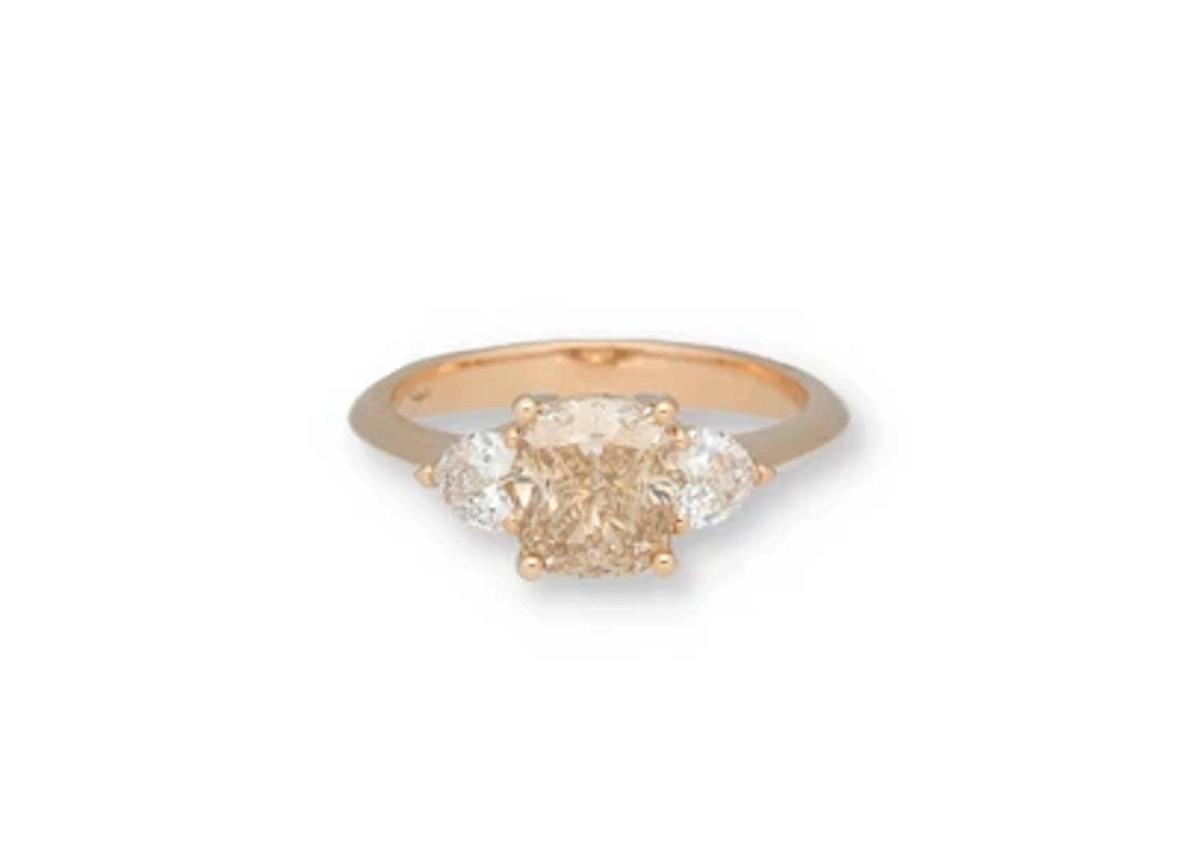 Diamantring zus. ca. 2,42 ct