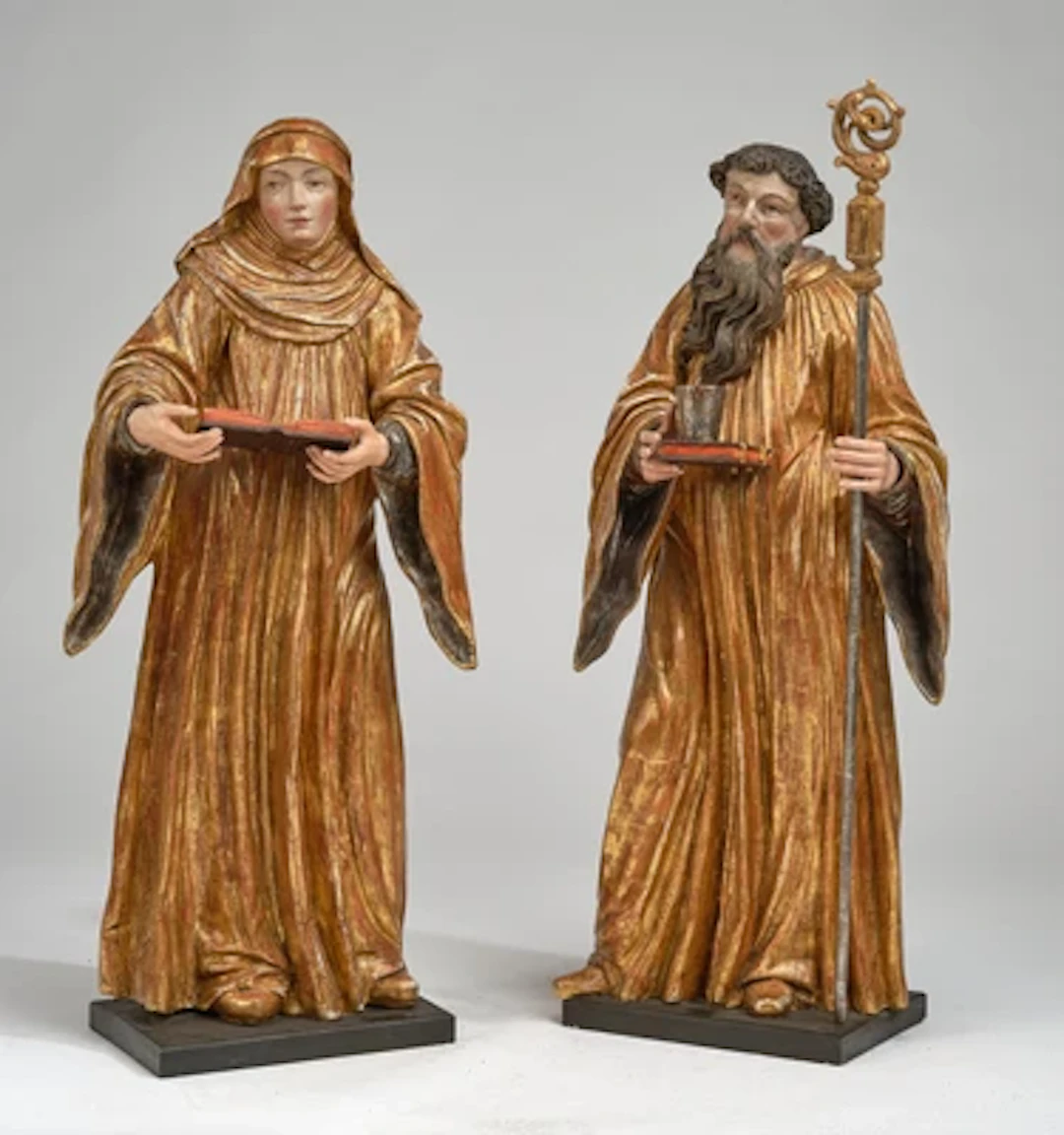 St Benedict and St Scholastica, Styria, Second Half of the 17th Century