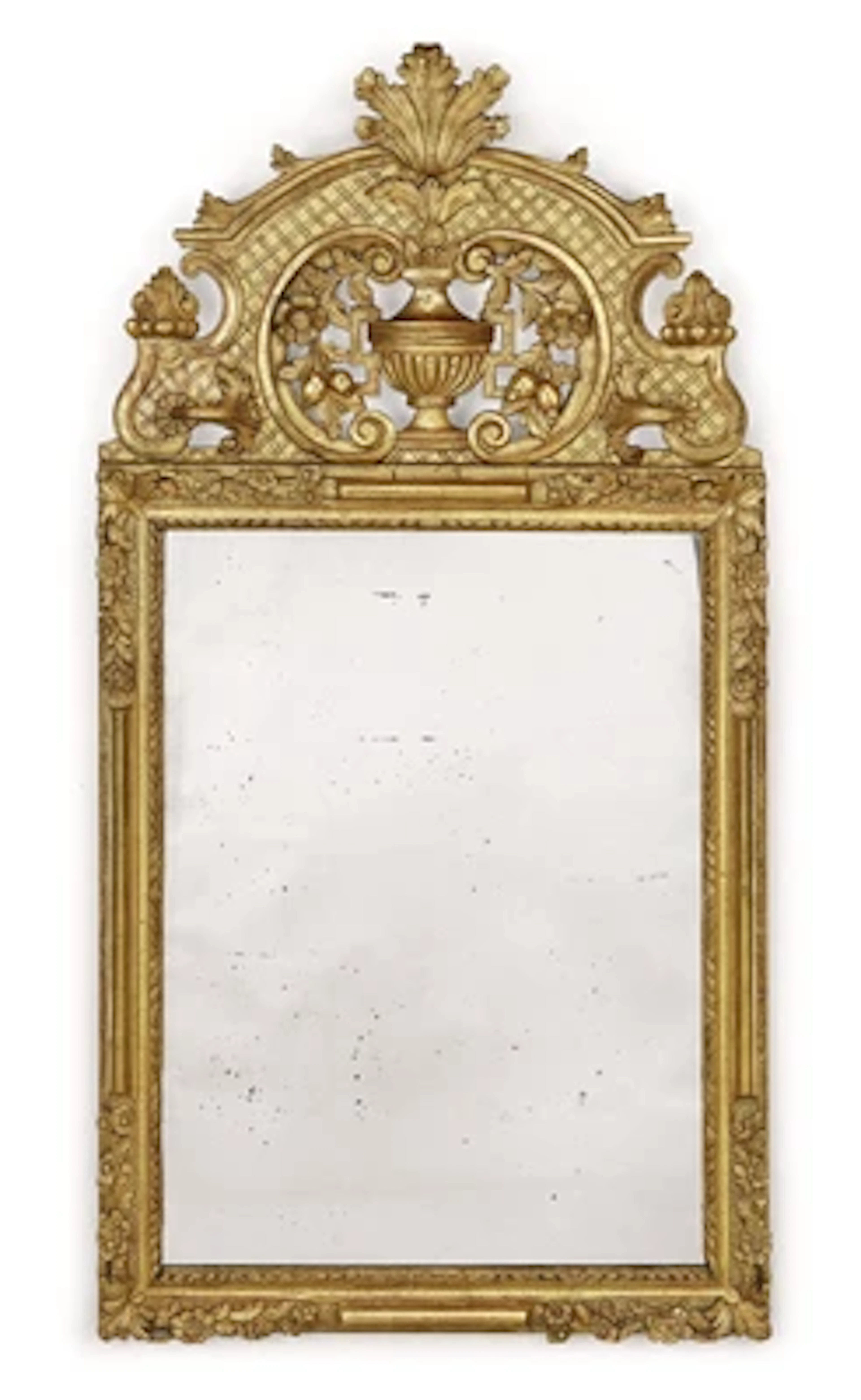 A Large Salon Mirror