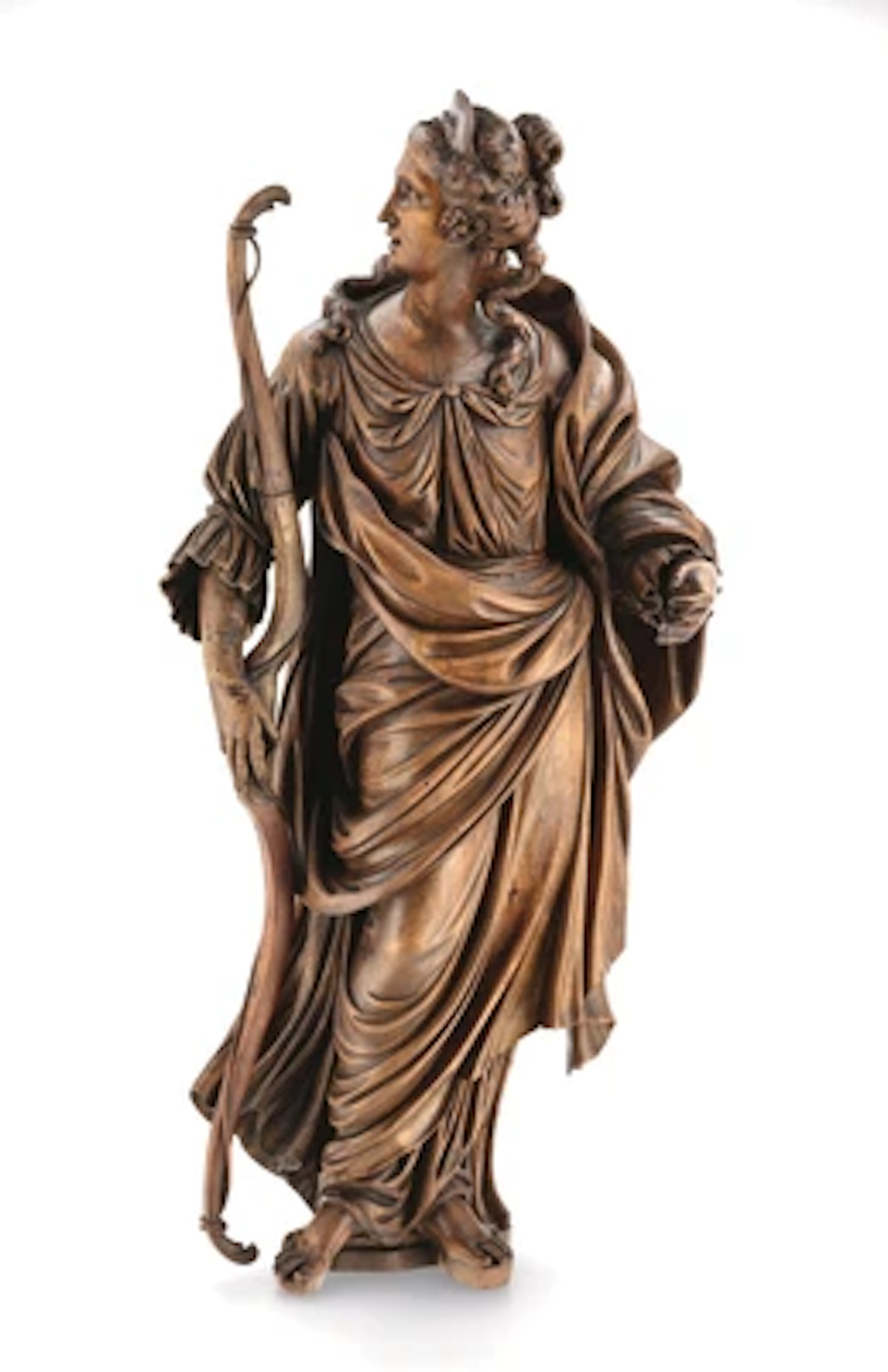A classical sculpture of Antiope, 1780–1800