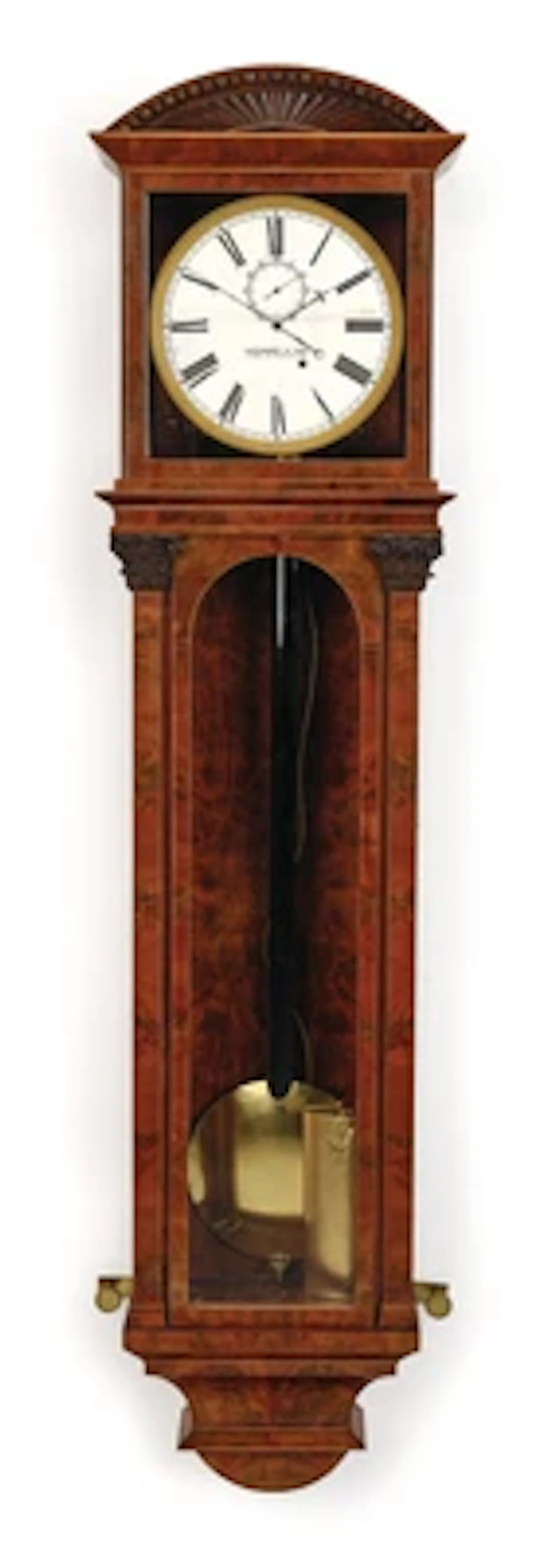 A Viennese Biedermeier Wall Regulator with One-Year Duration "Ratzenhofer