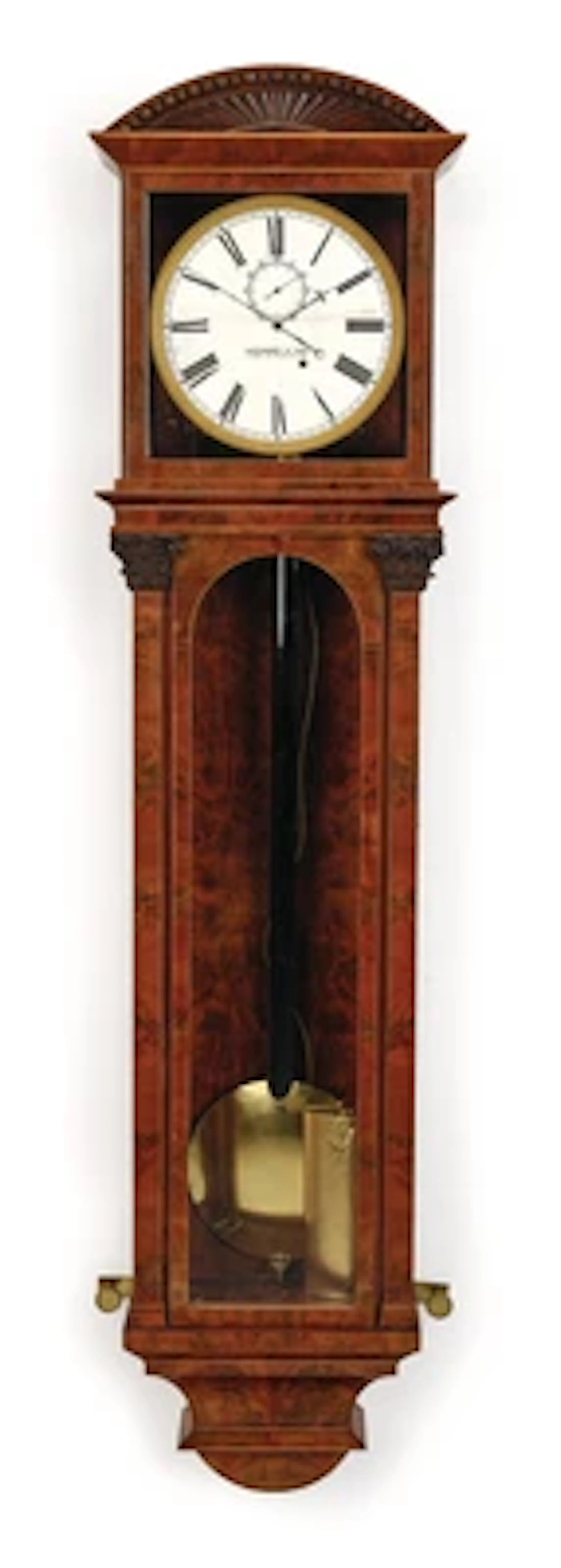 A Viennese Biedermeier Wall Regulator with One-Year Duration "Ratzenhofer