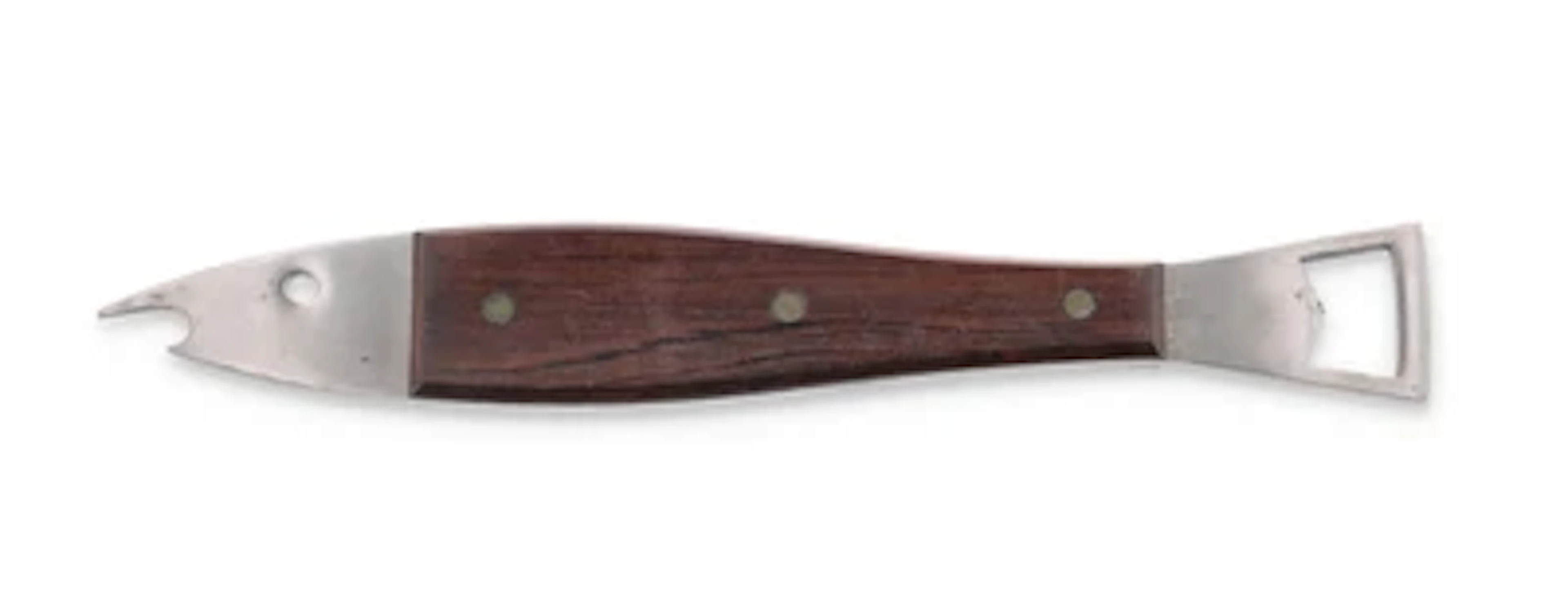 A bottle opener in the form of a fish, model number 4687, Carl Auböck