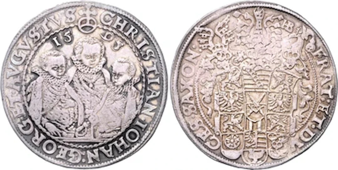 Sachsen A. L., Christian II., Johann Georg I. und August 1591-1611