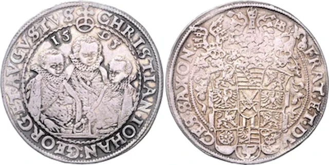 Sachsen A. L., Christian II., Johann Georg I. und August 1591-1611