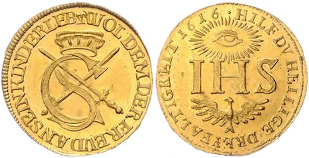 Sachsen A. L., Johann Georg I.1611/15-1656 GOLD
