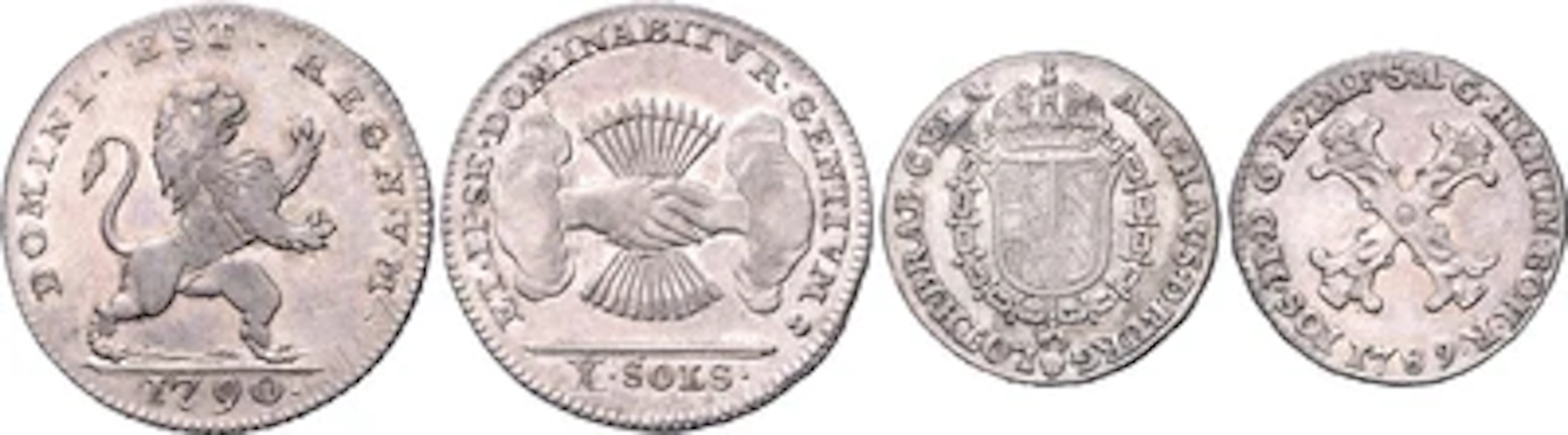 Josef II.- Münzstätten Günzburg und Brüssel