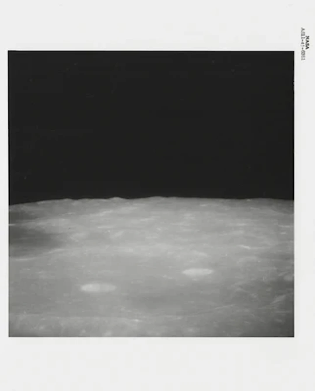 APOLLO 11 - The Desolate Horizon of the Lunar Farside