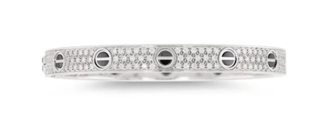 Cartier Love diamond bangle