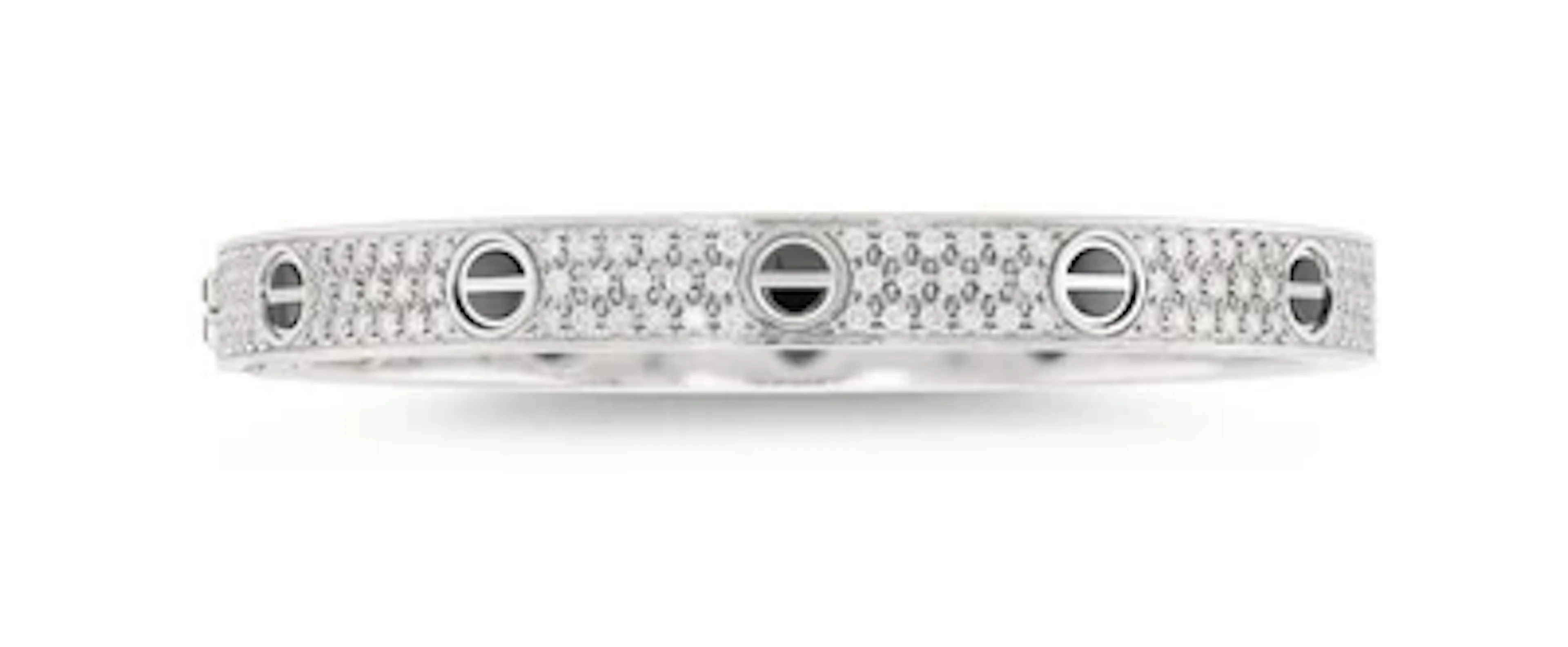 Cartier Love diamond bangle