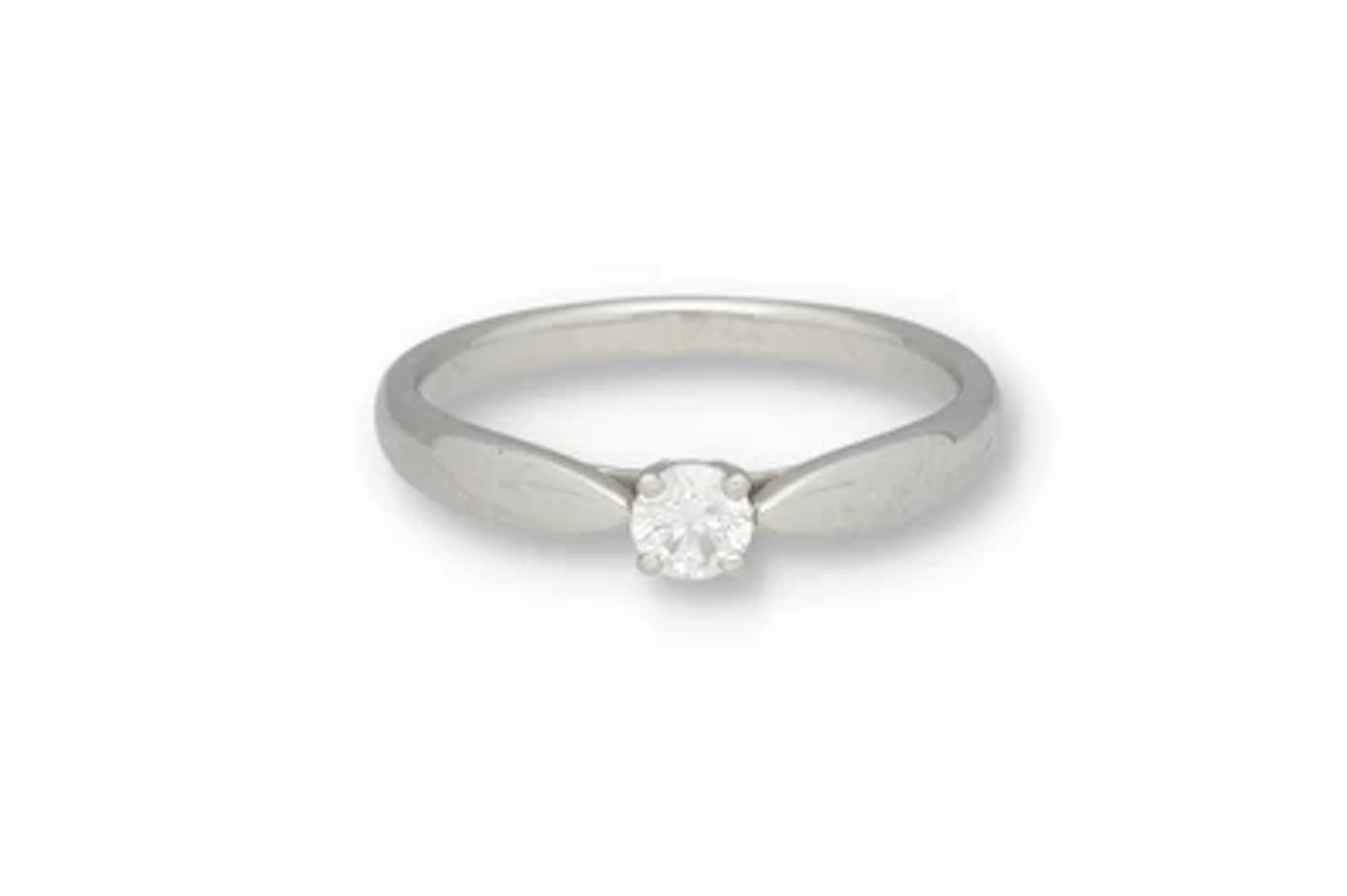 Tiffany & Co Harmony Solitärring ca. 0,15 ct