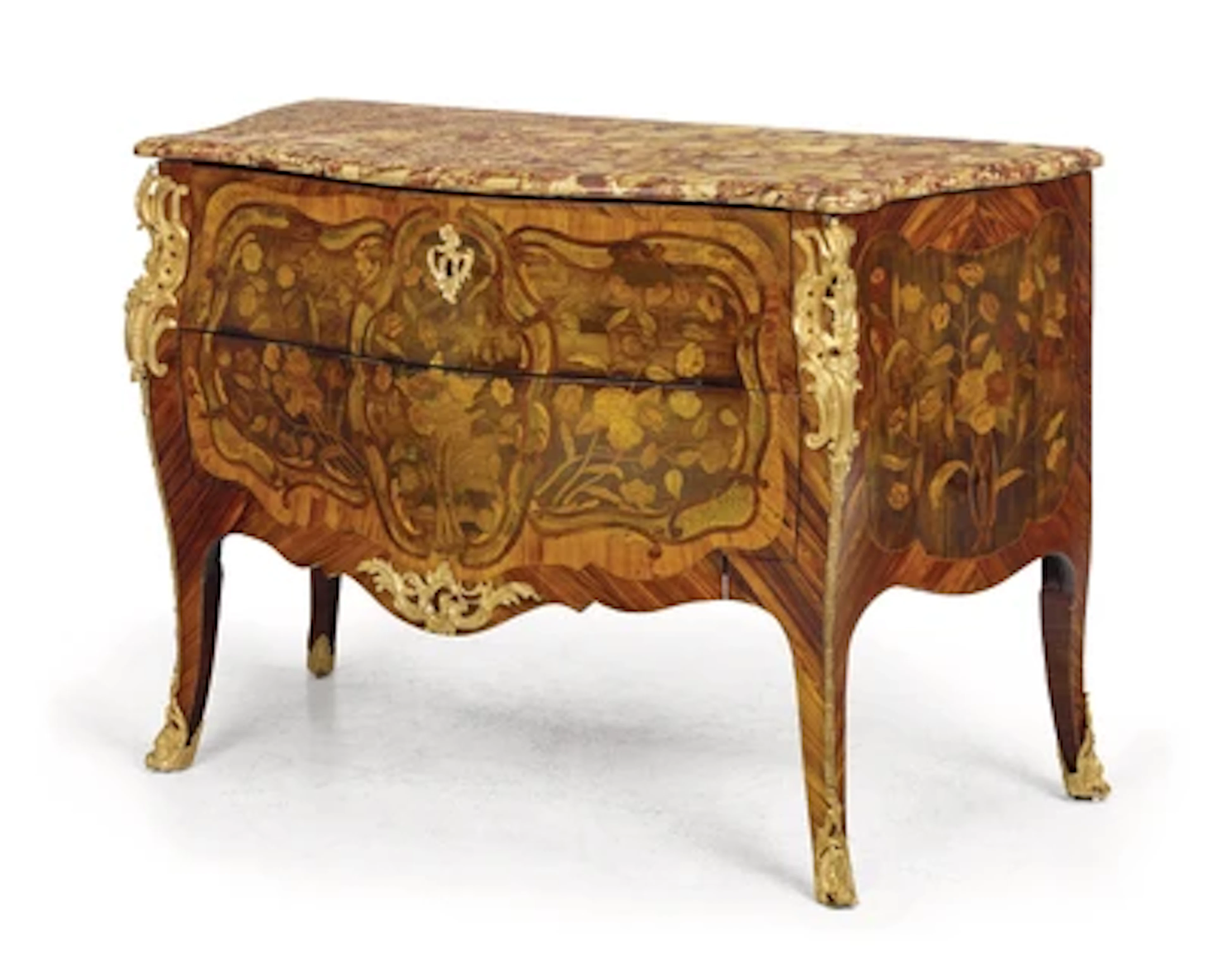 A Large Louis XV Salon Commode