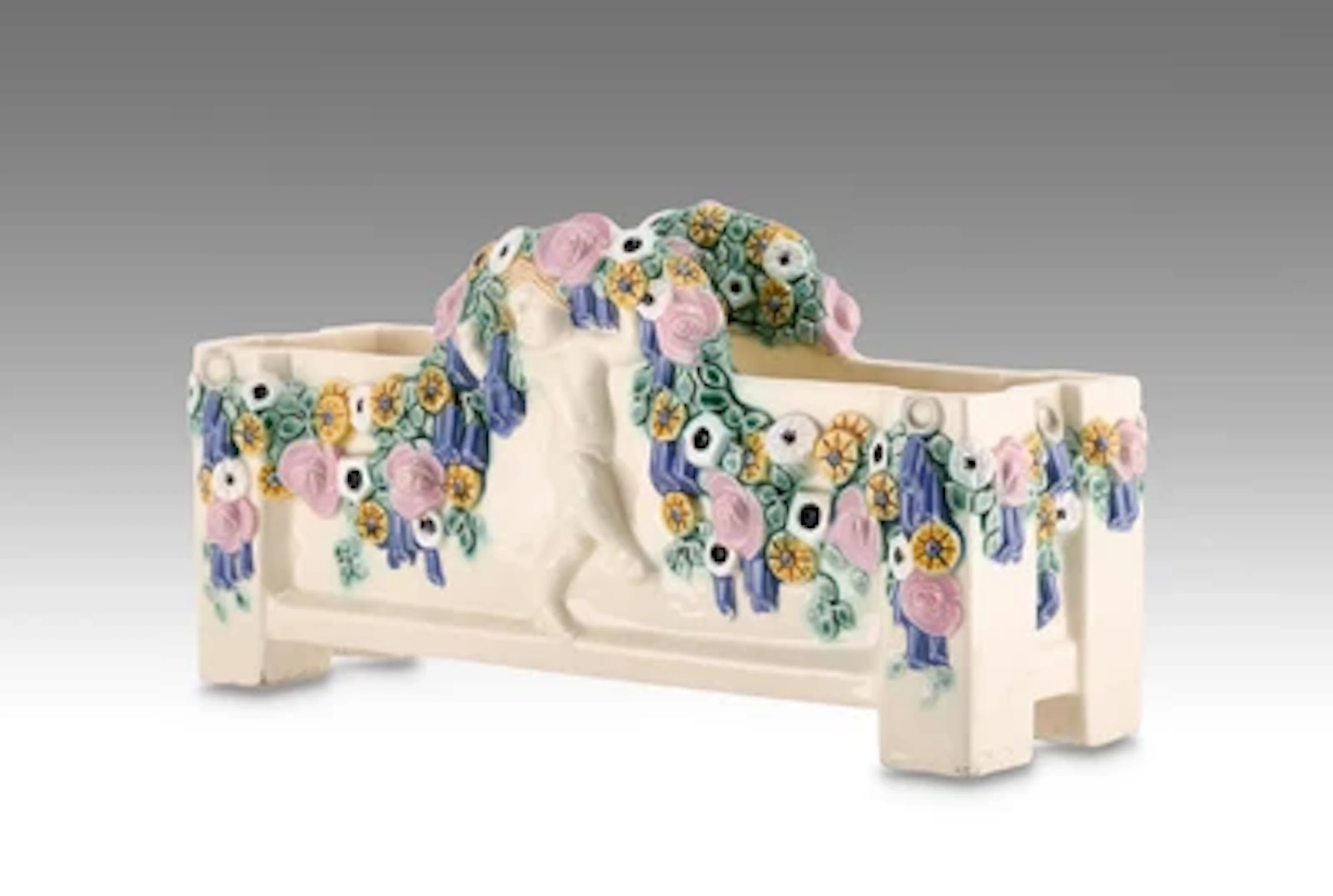 A jardinière, attributed to Michael Powolny, model number 1002, Gmundner