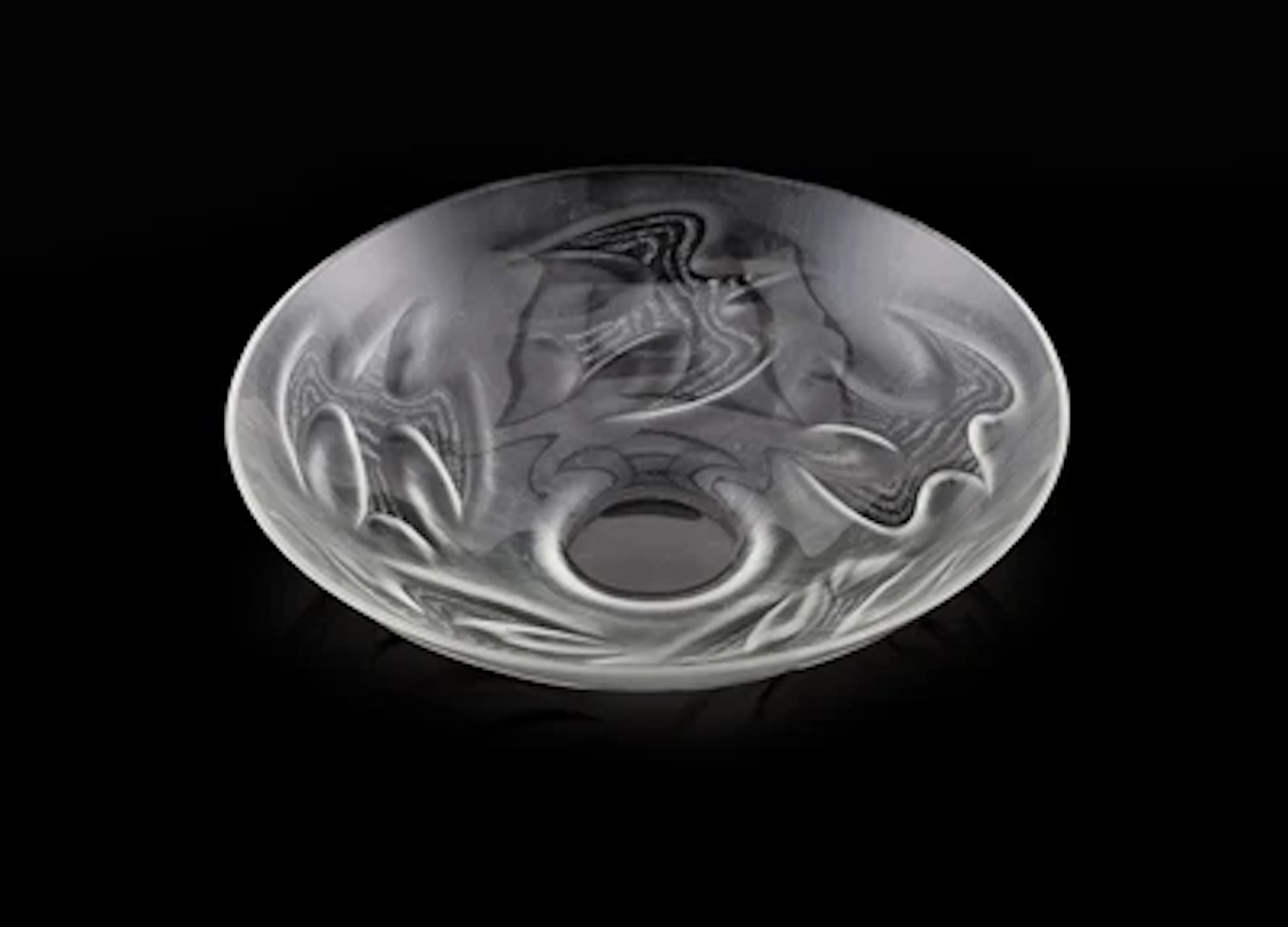 A plate with swallow decoration, Kunstgewerbeschule Stuttgart, department