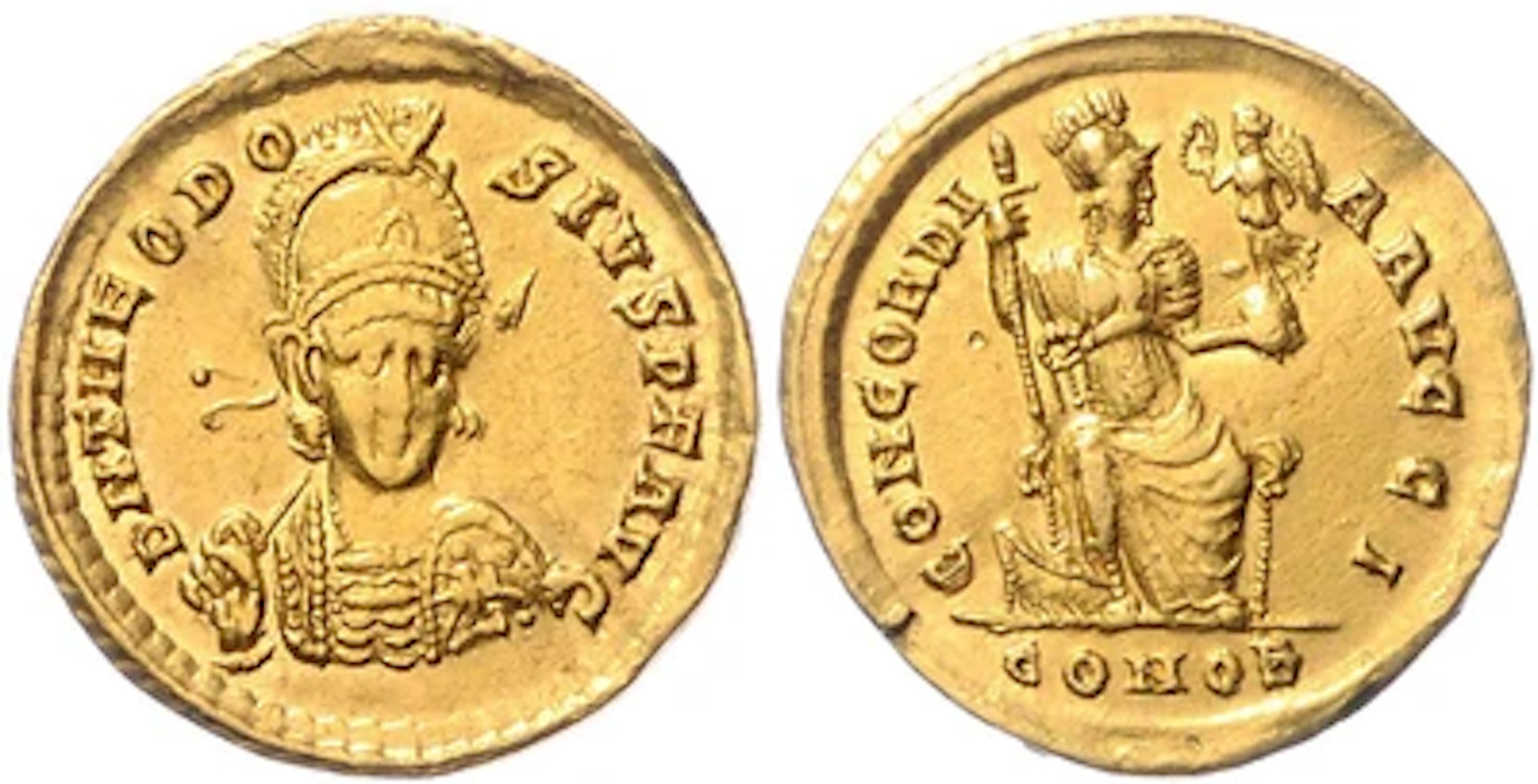 Theodosius II. 402-450 GOLD