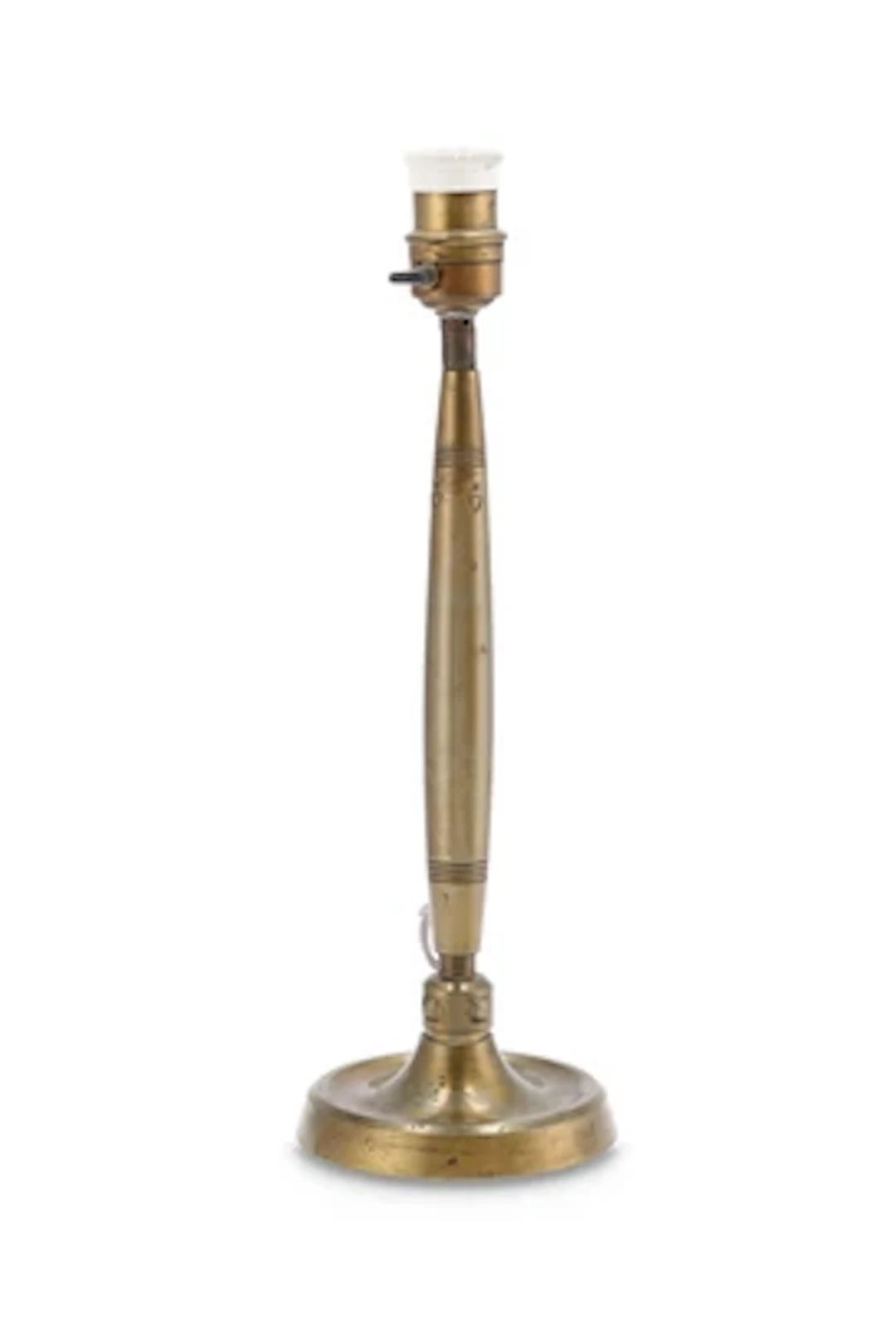 A table lamp with Secessionist decoration, c. 1900