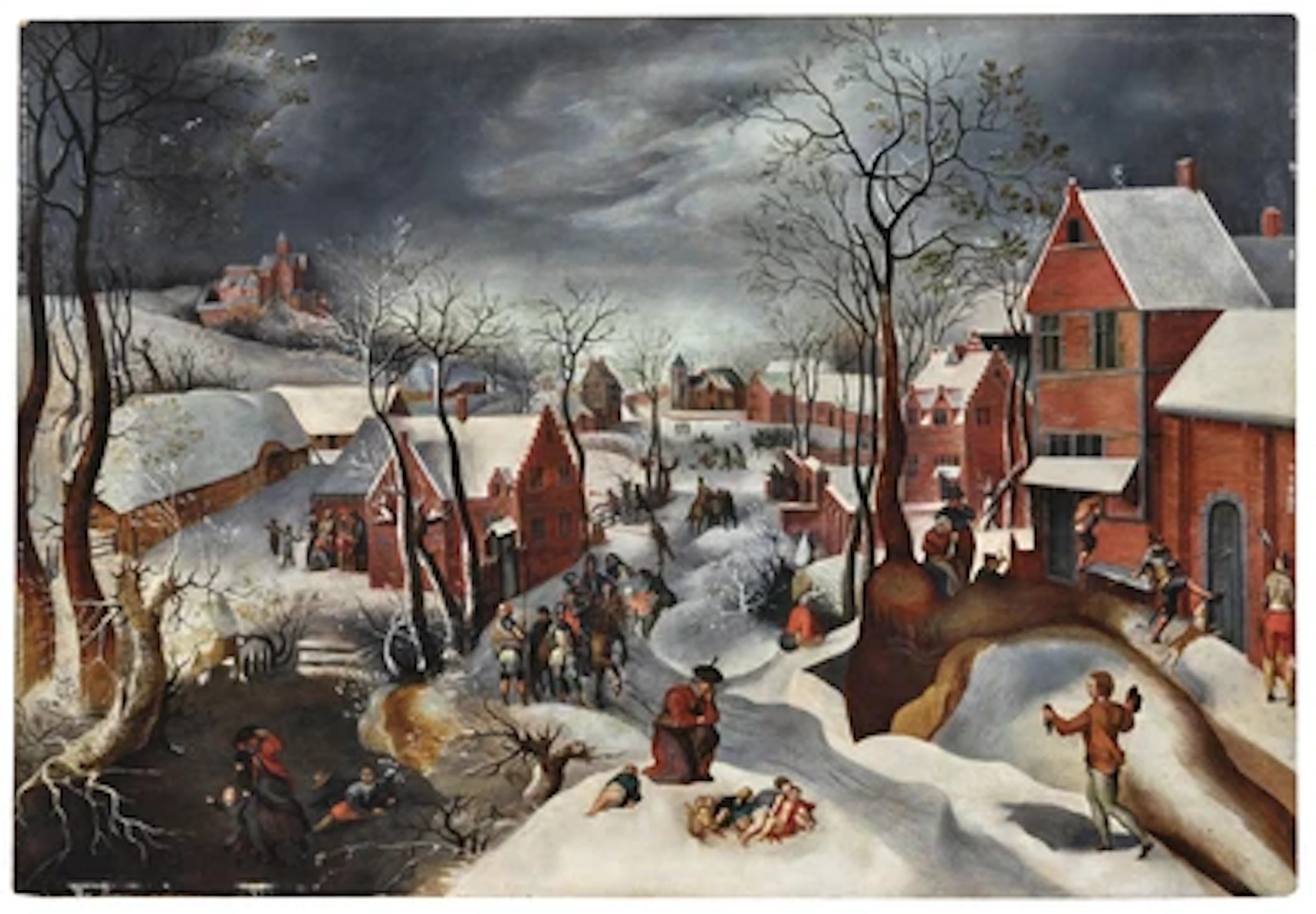 Jacob Grimmer and Attributed to Gillis Mostaert