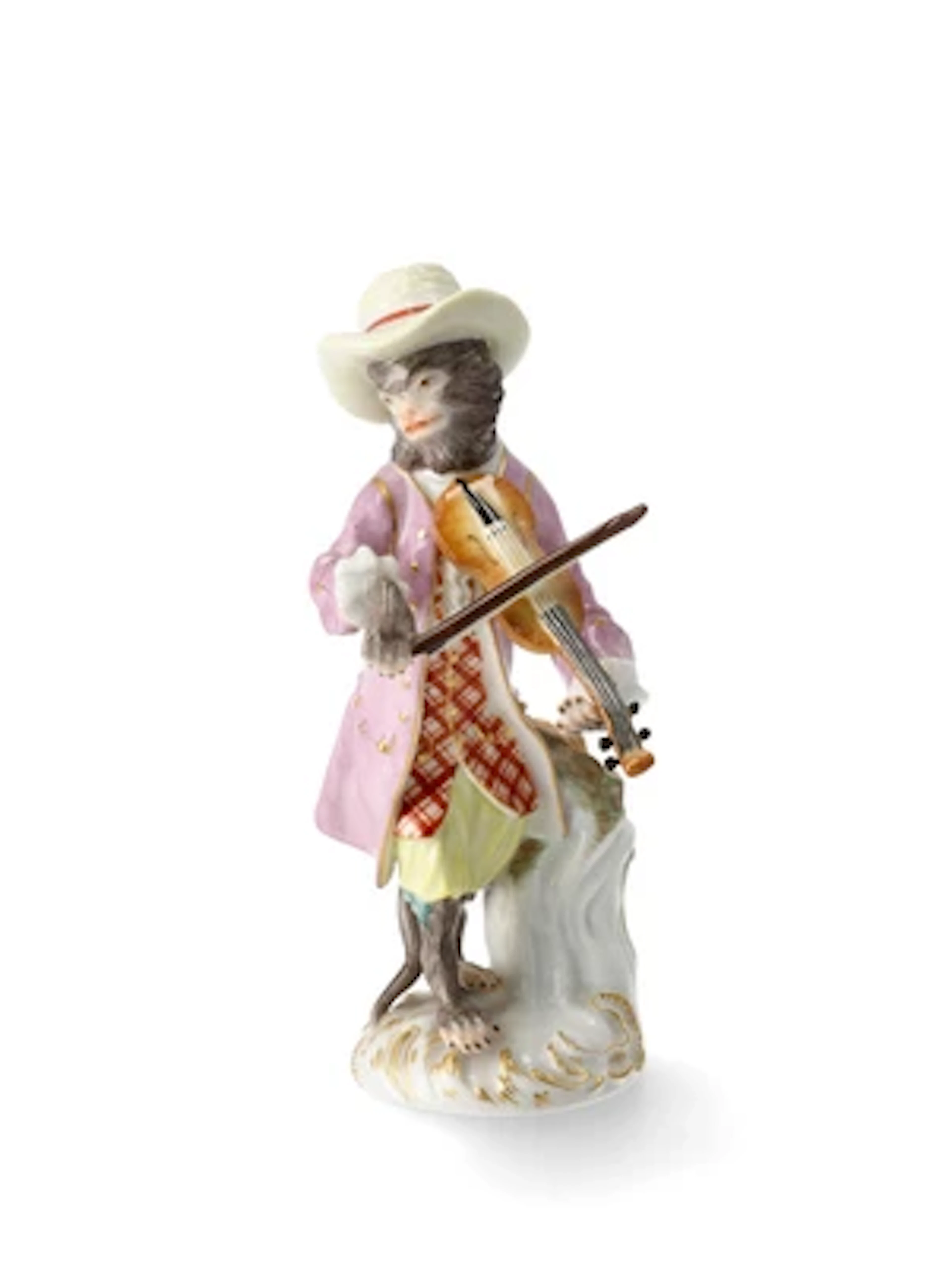 Affe als Geiger, Meissen, 1992
